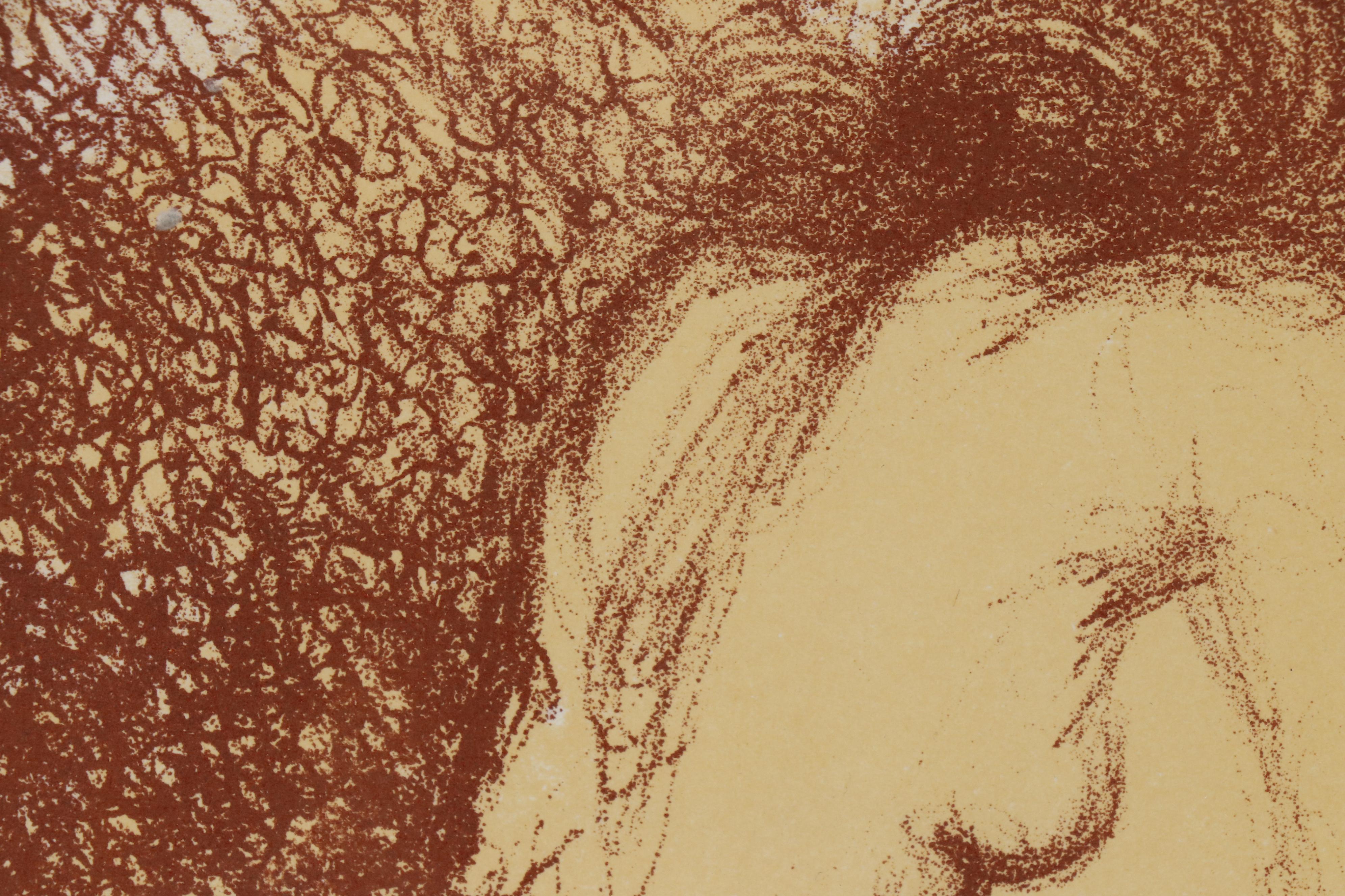 Salvador Dalí Lithograph for "Hommage à Meissonier", 1967