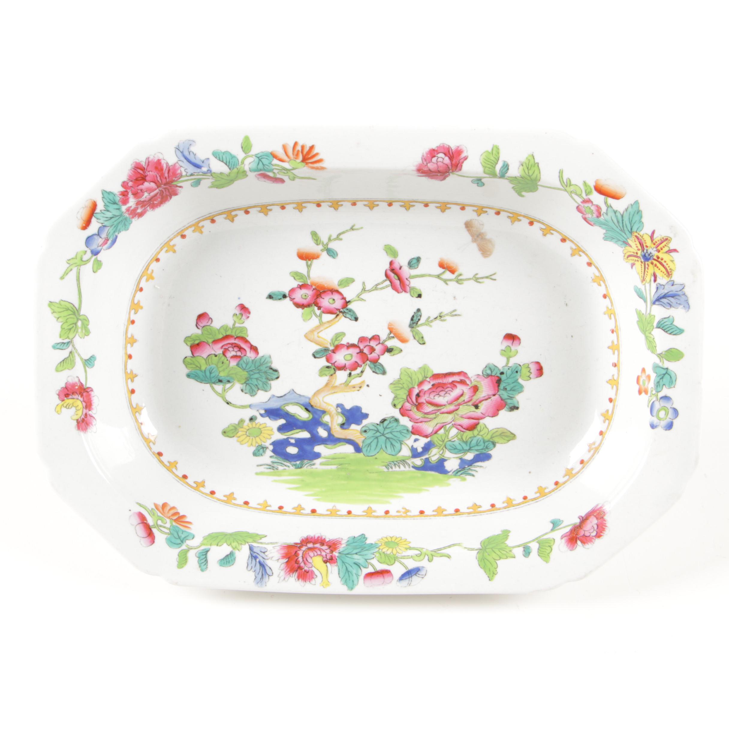 Spode Stone China "Chinoiserie" Open Vegetable Dishes, 1813-21