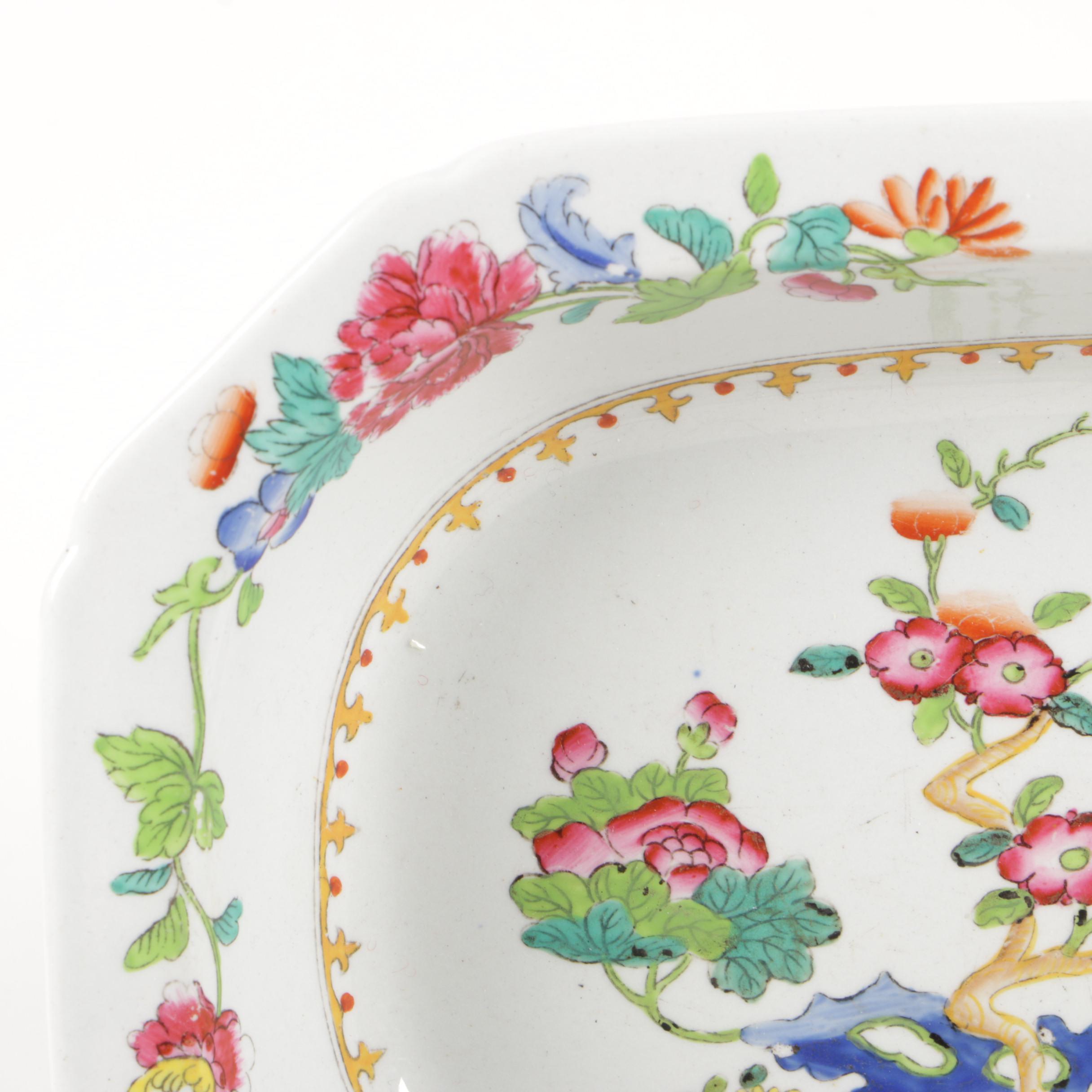 Spode Stone China "Chinoiserie" Open Vegetable Dishes, 1813-21