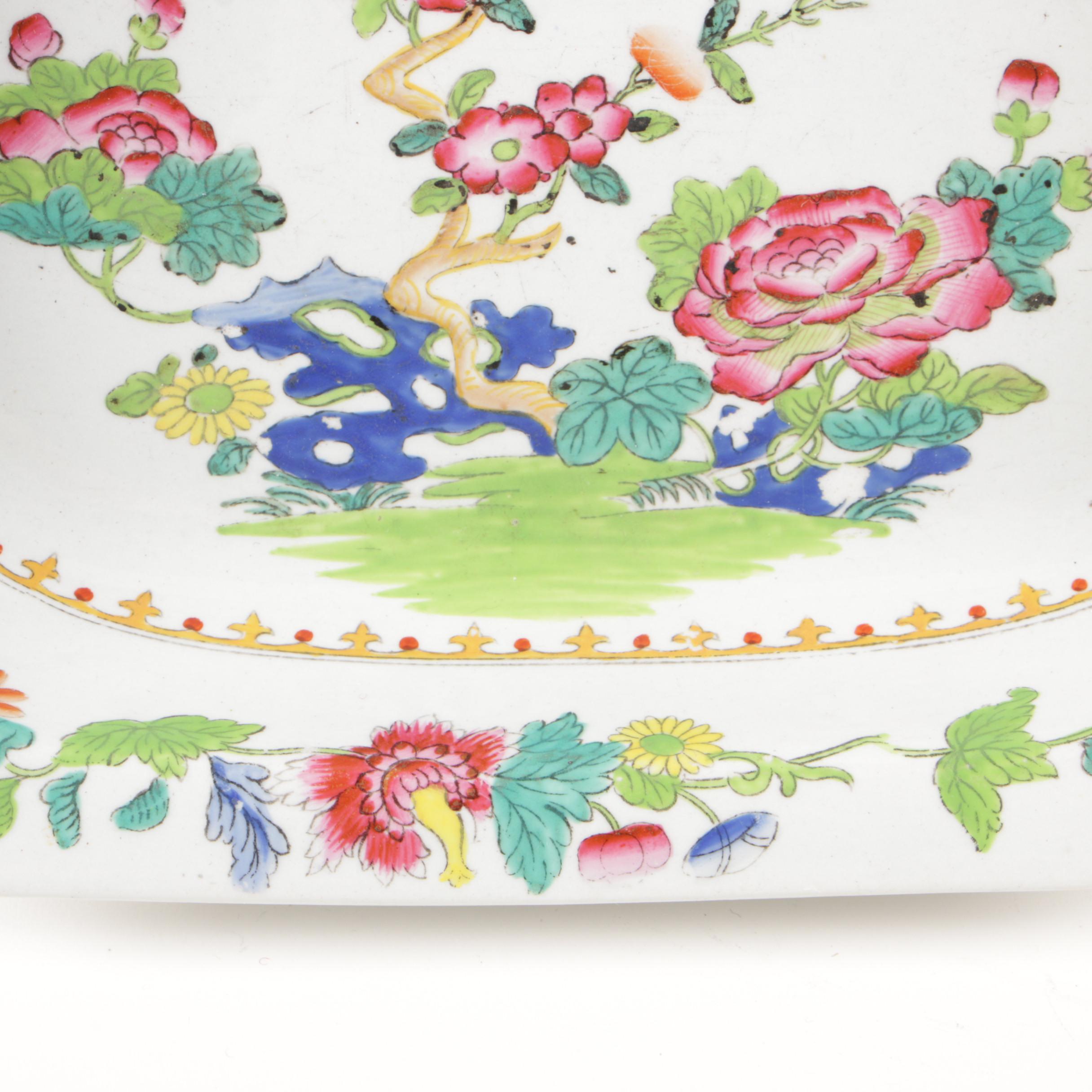 Spode Stone China "Chinoiserie" Open Vegetable Dishes, 1813-21