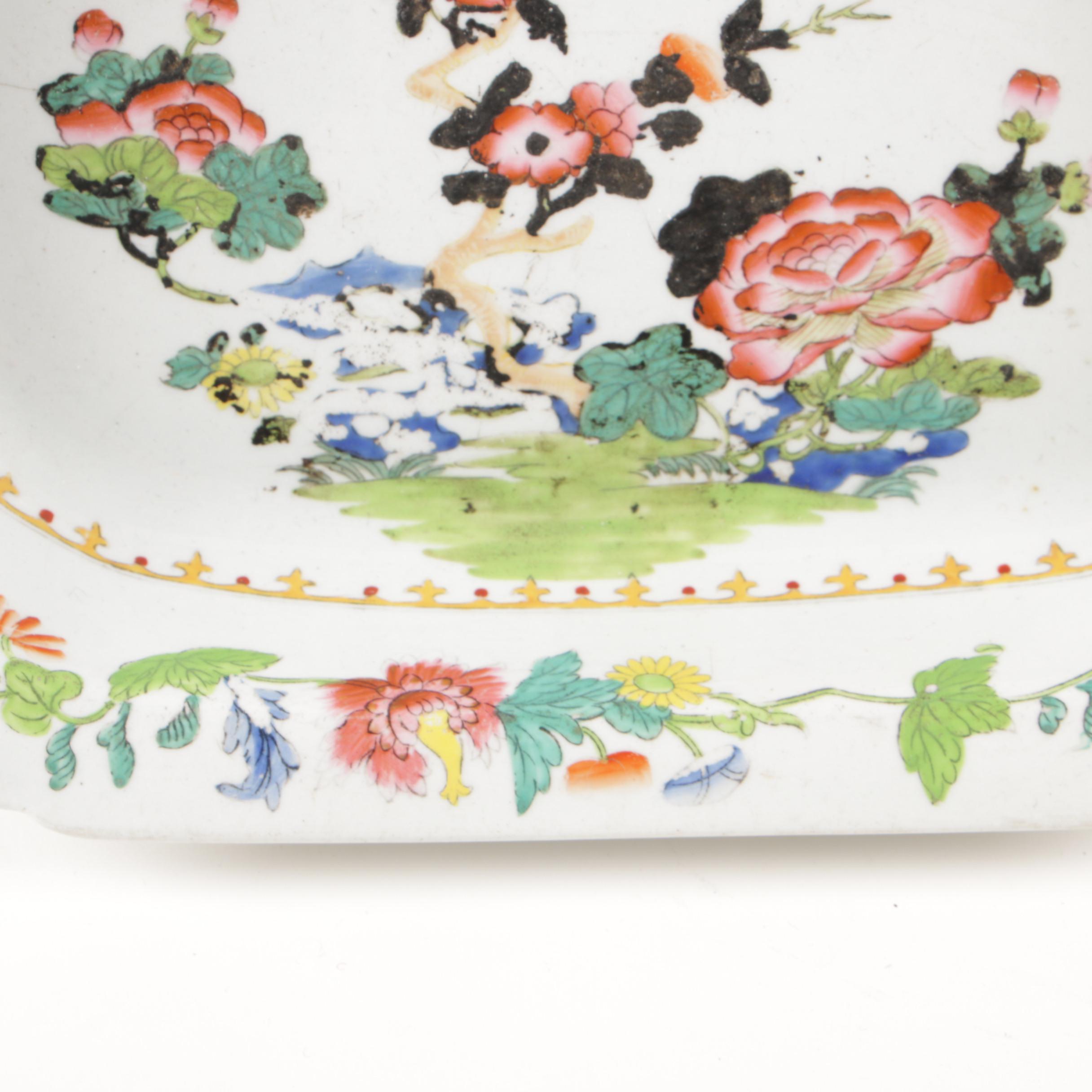 Spode Stone China "Chinoiserie" Open Vegetable Dishes, 1813-21