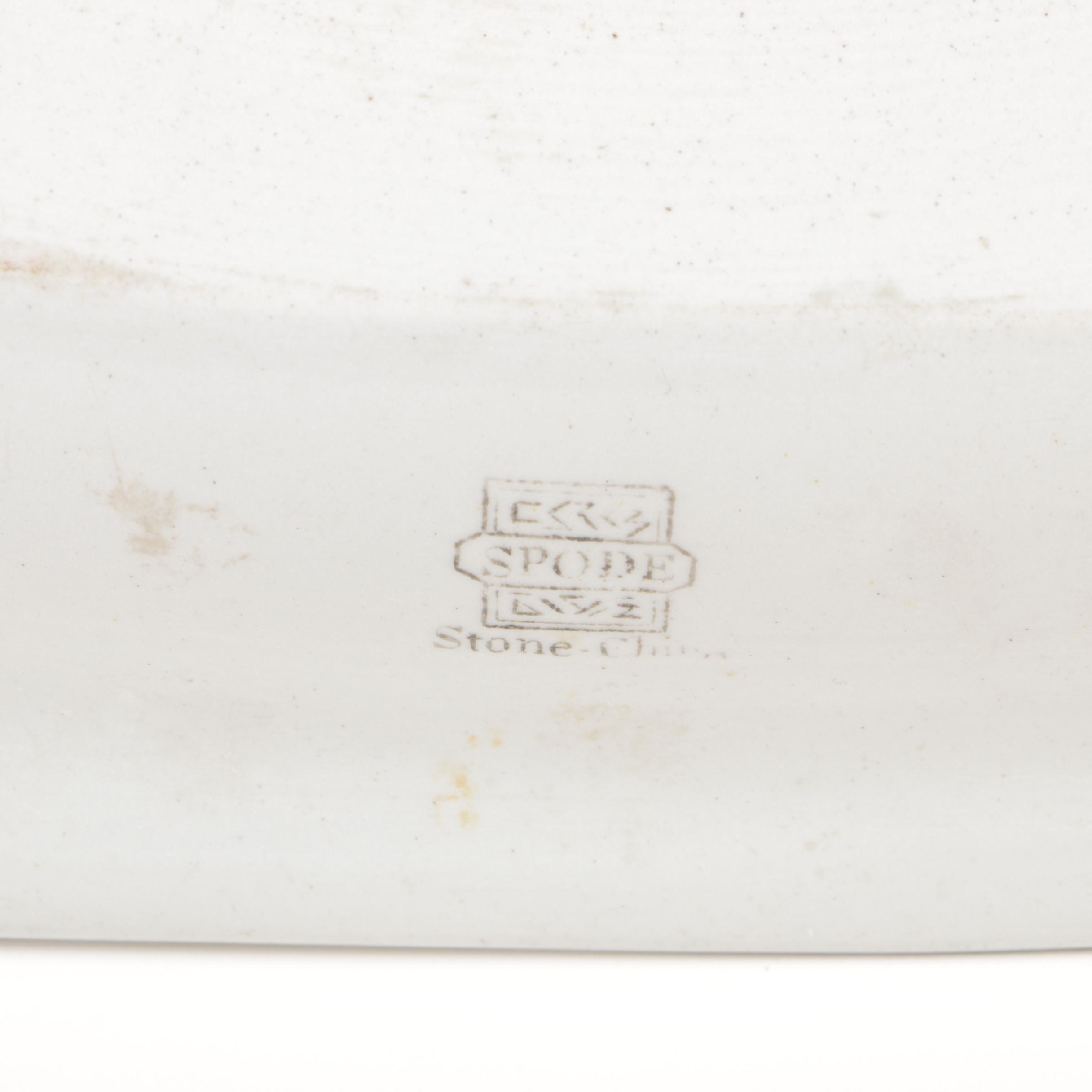 Spode Stone China "Chinoiserie" Open Vegetable Dishes, 1813-21