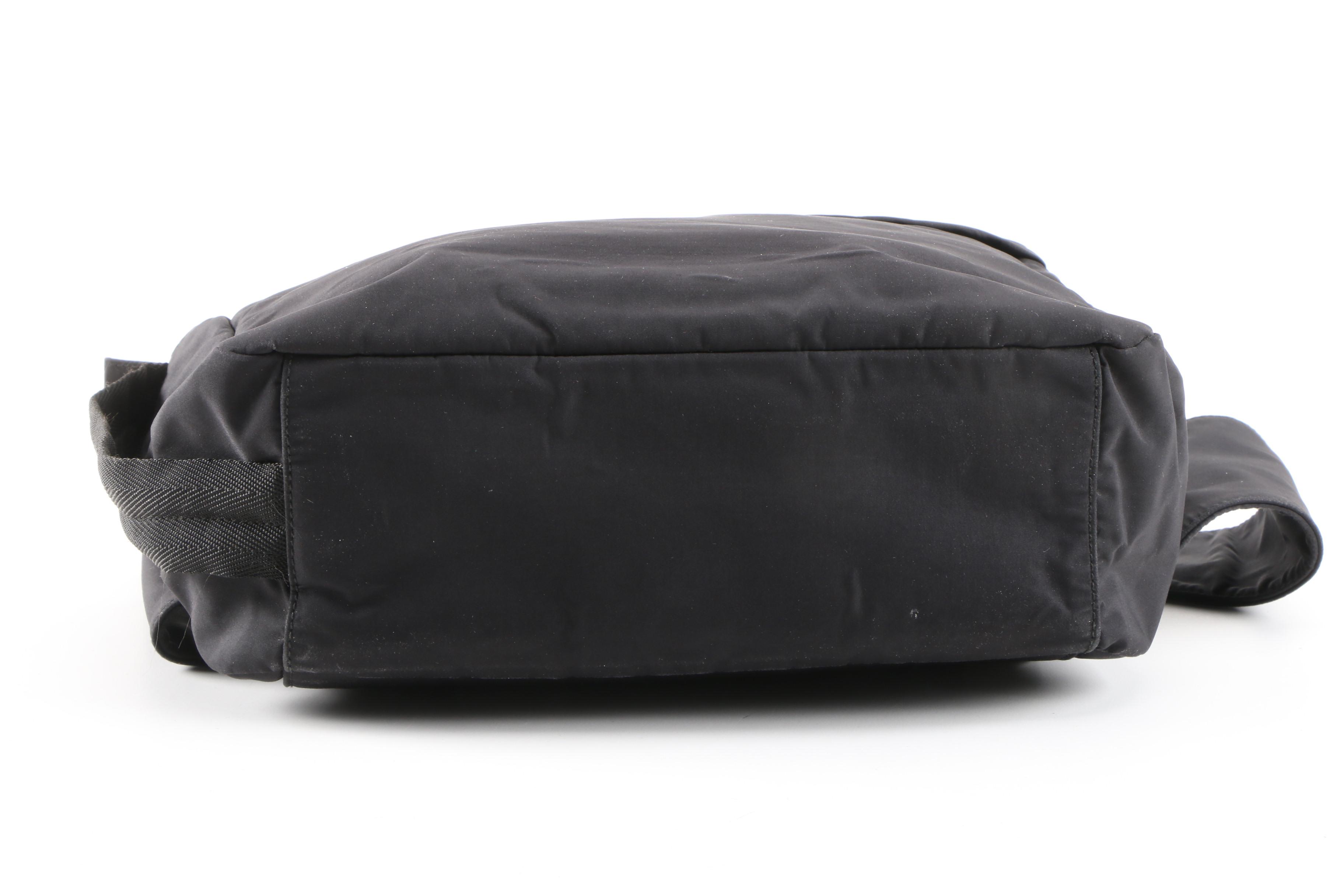 Prada Belt Bag in Black Tessuto Nylon