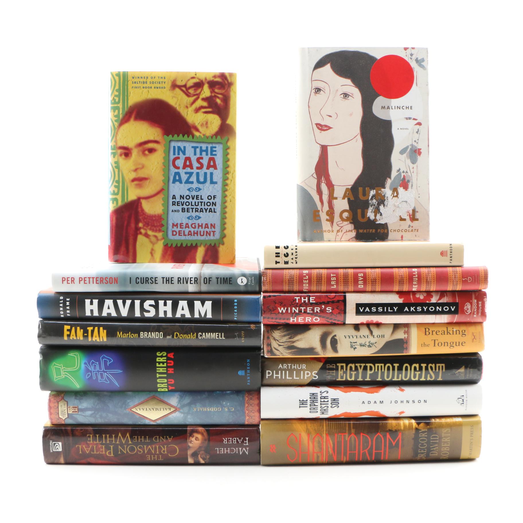 Fiction Books with International Settings including First Editions