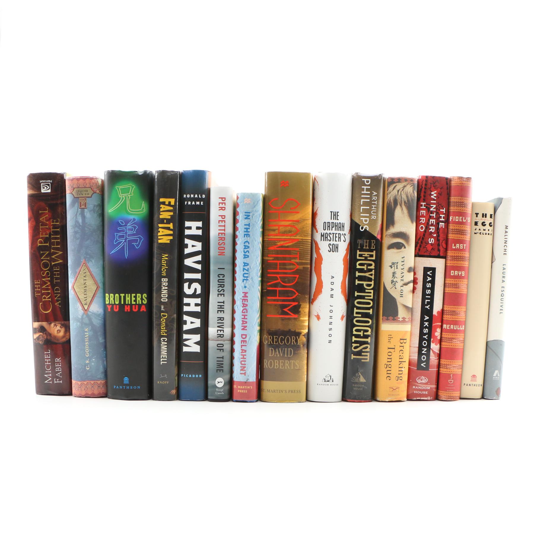 Fiction Books with International Settings including First Editions