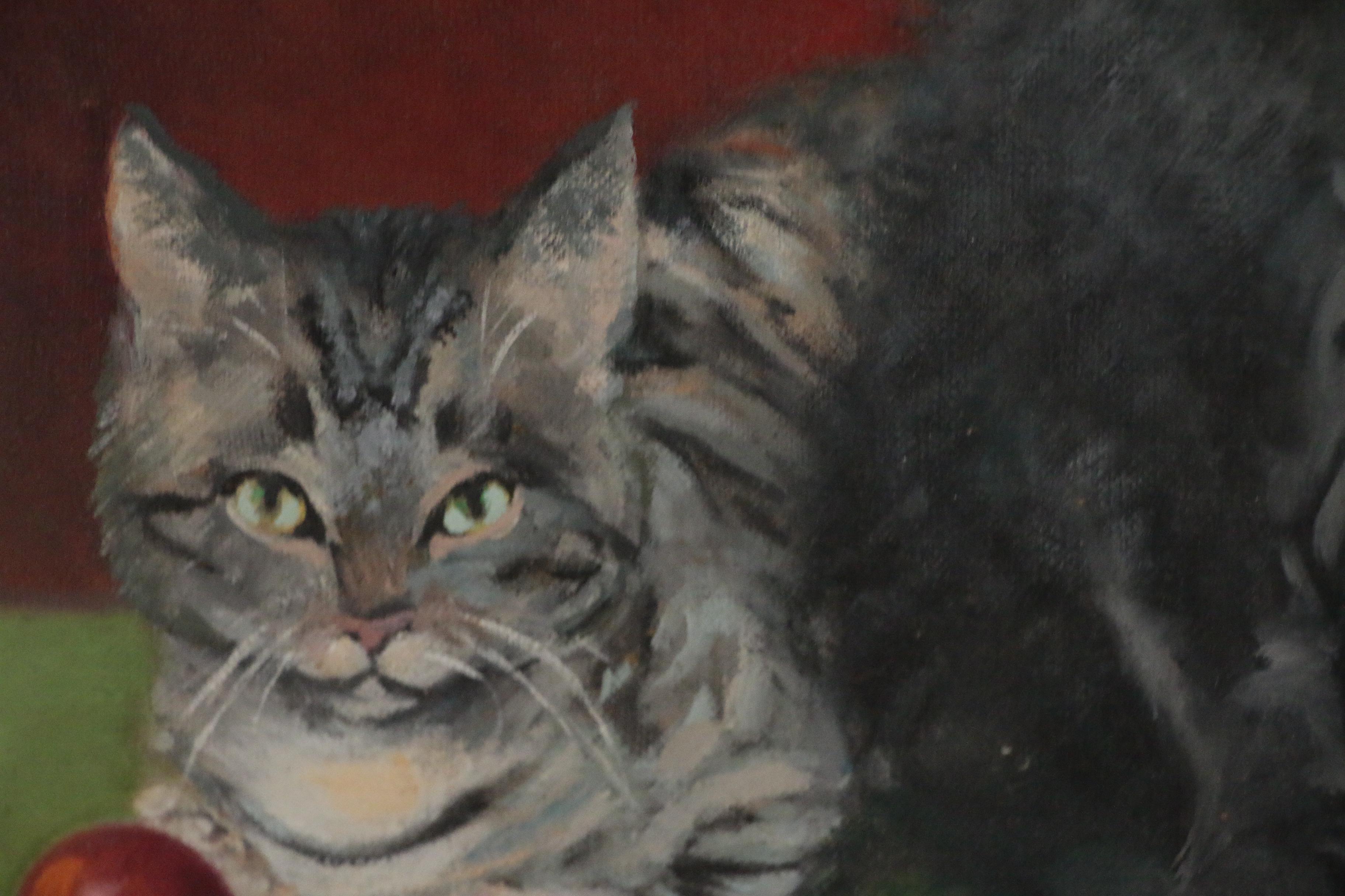 Margi Cochran Oil Painting of Cats