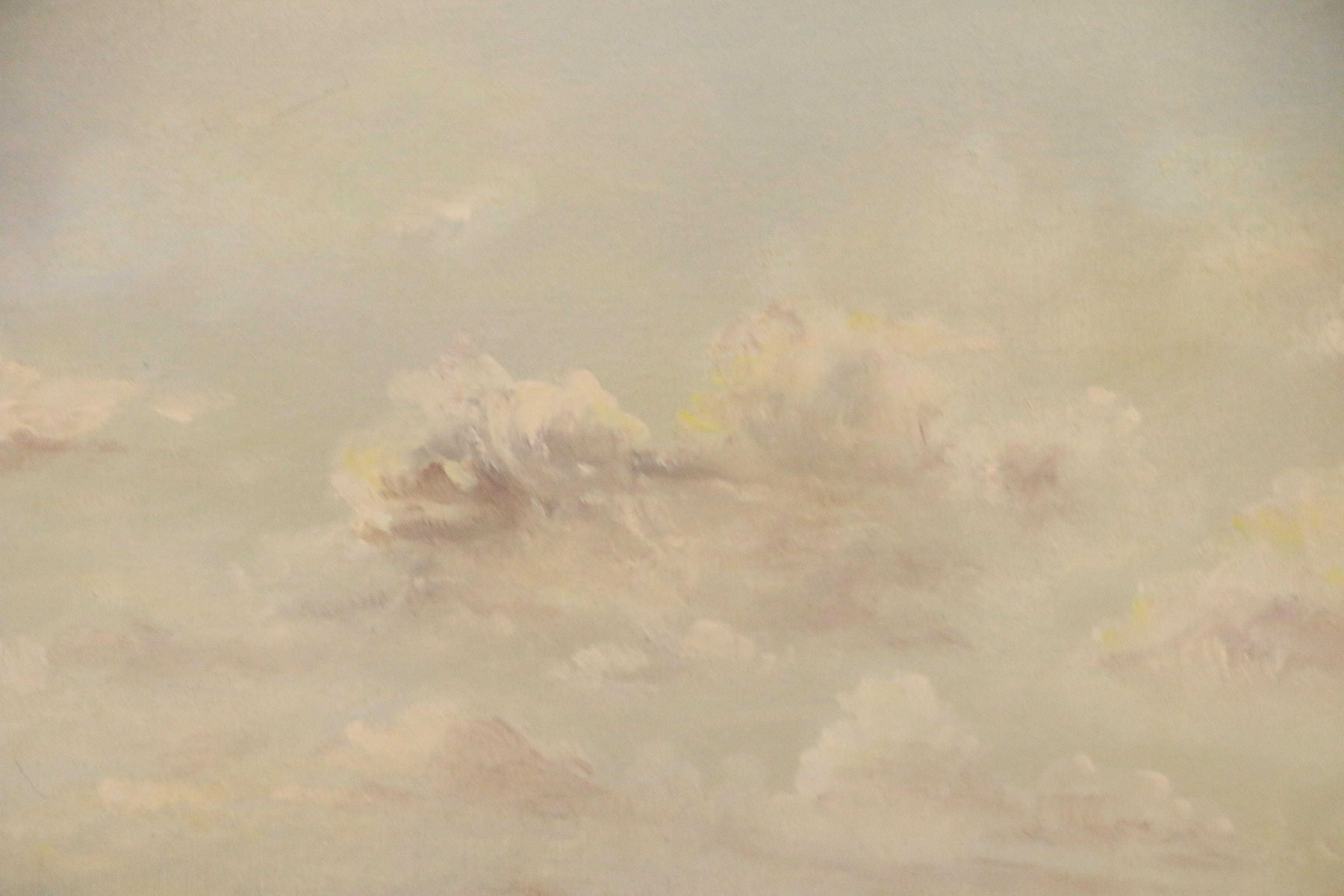 Frank Kaszas Landscape Oil Painting, 1964