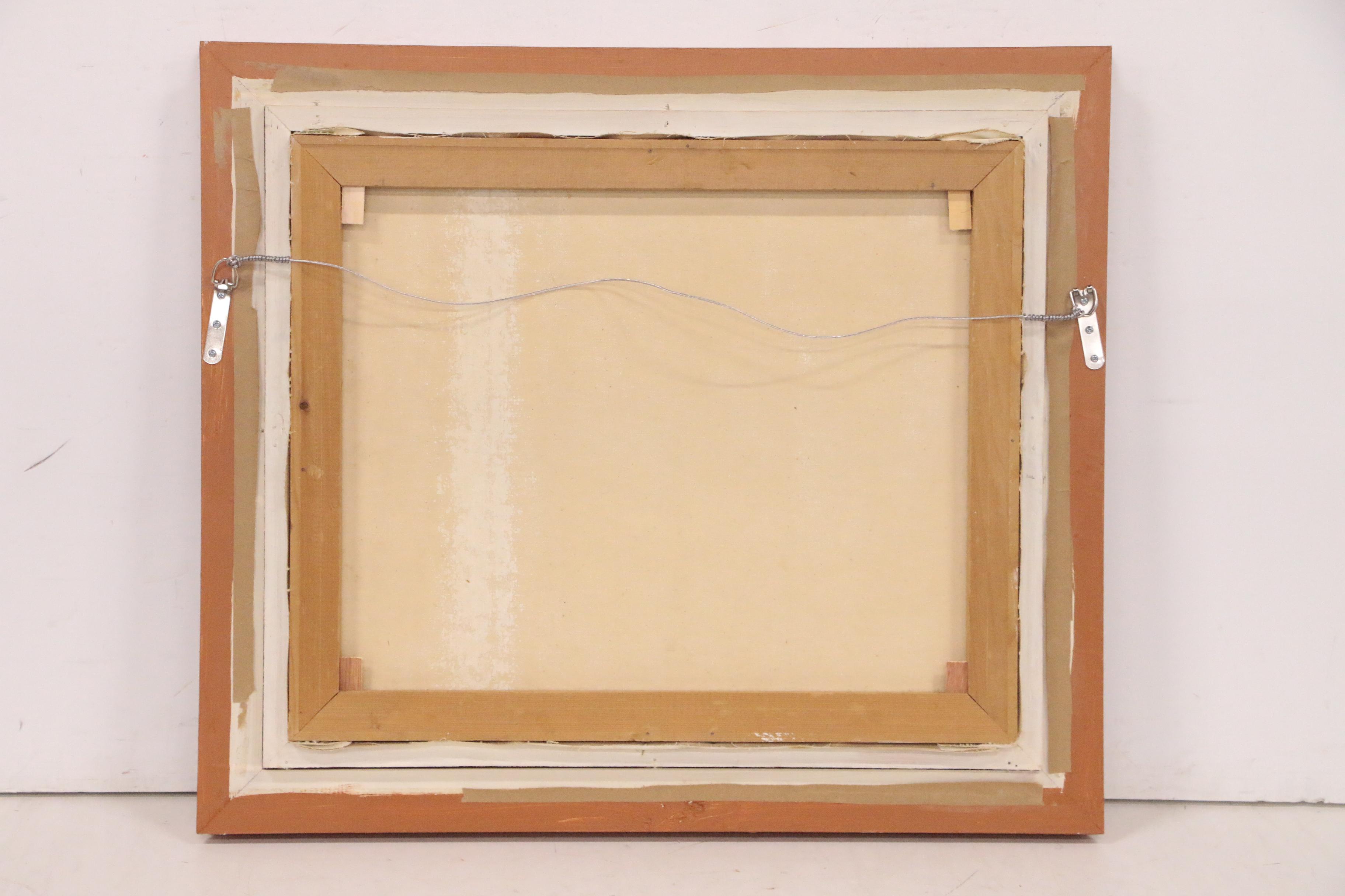 Frank Kaszas Landscape Oil Painting, 1964