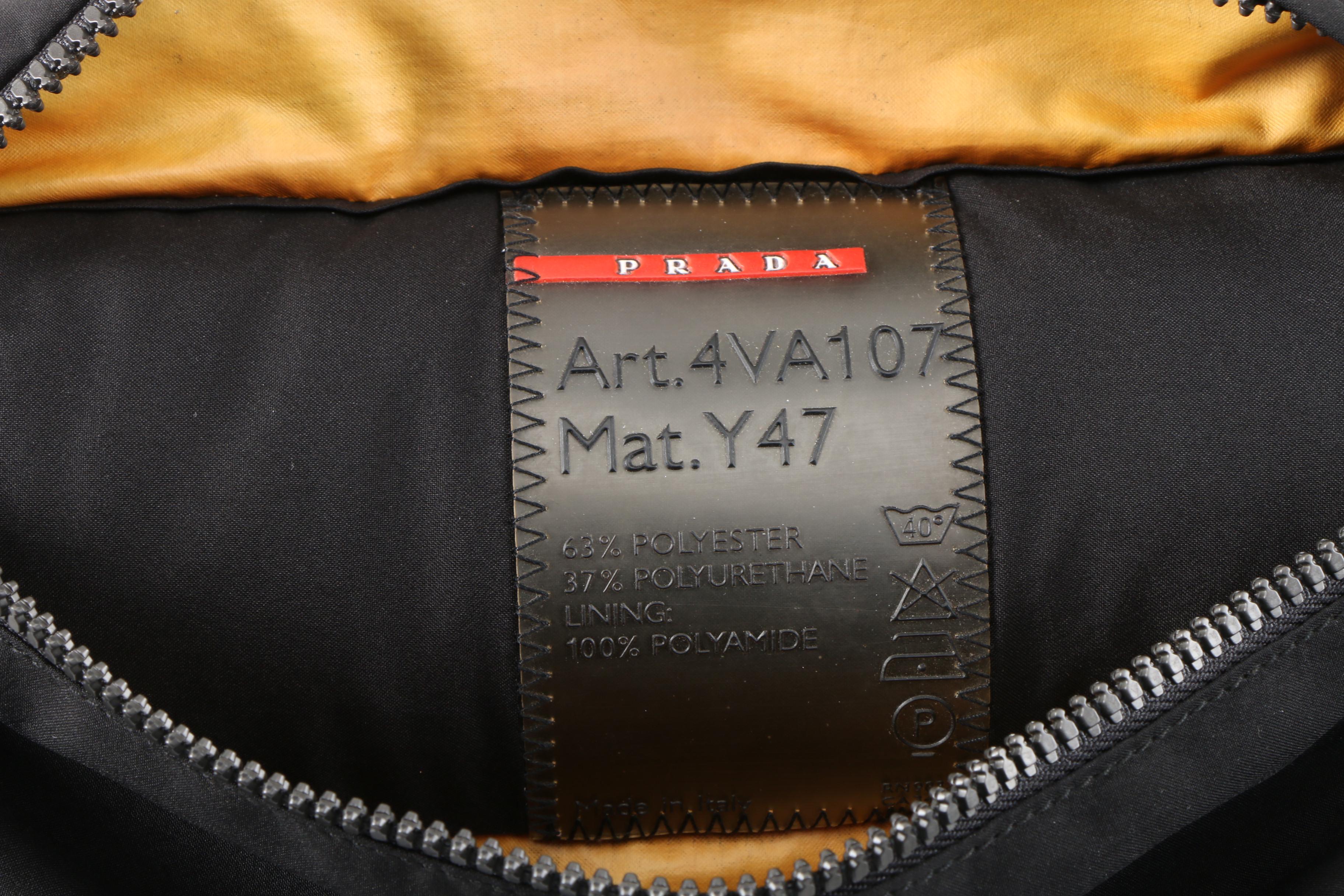 Prada Sport Belt Bag in Black Tessuto Nylon