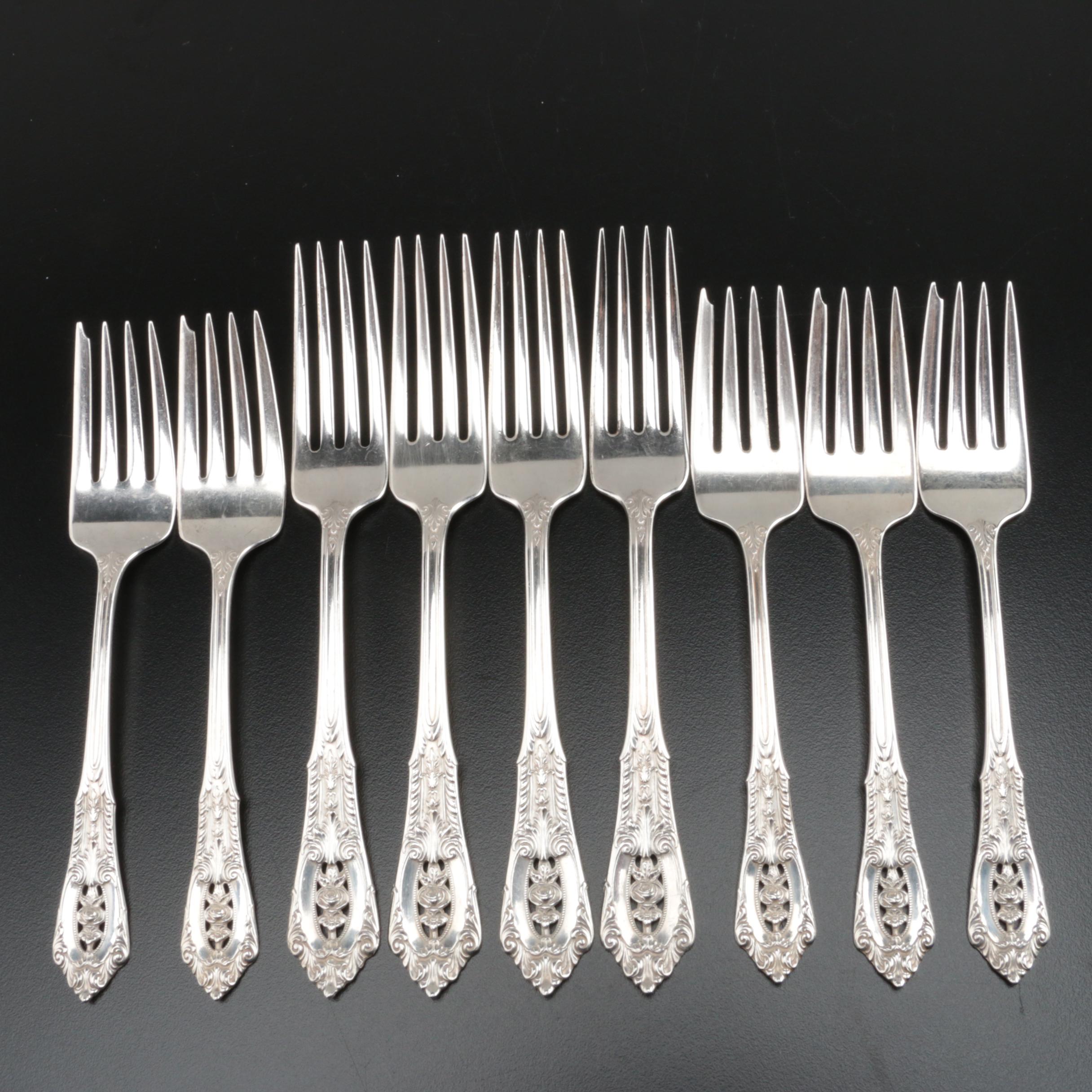 Wallace "Rose Point" Sterling Silver Flatware