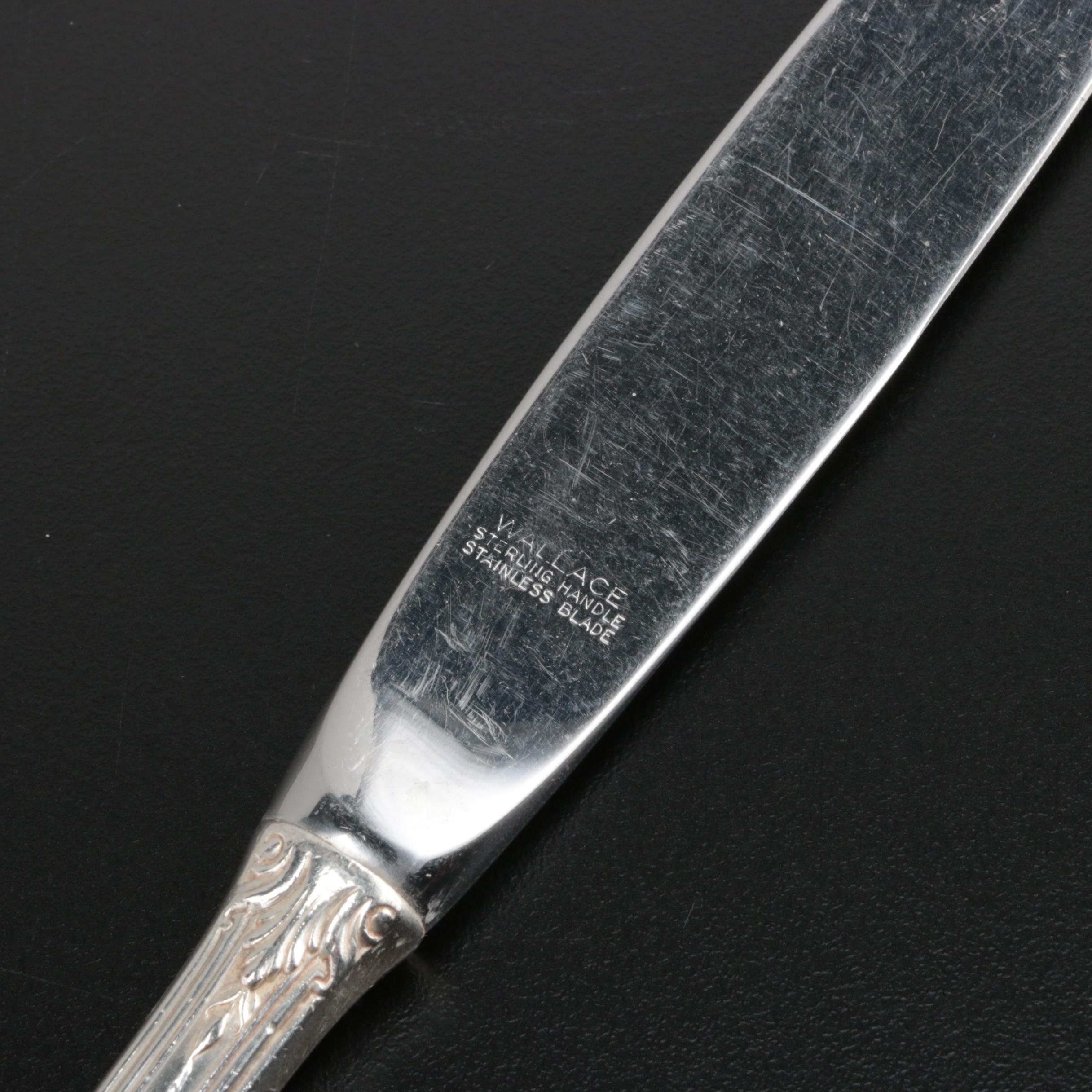 Wallace "Rose Point" Sterling Silver Flatware