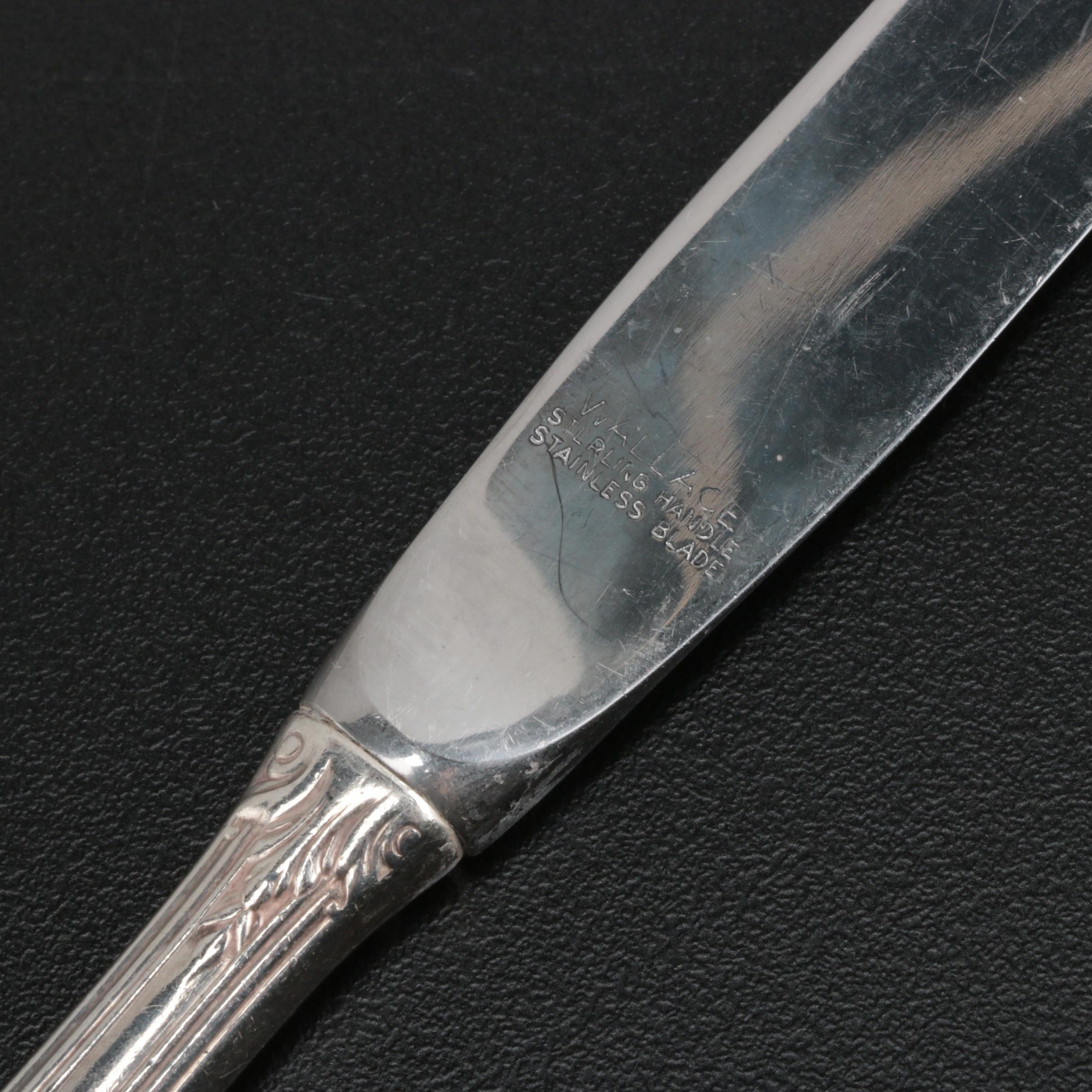 Wallace "Rose Point" Sterling Silver Flatware