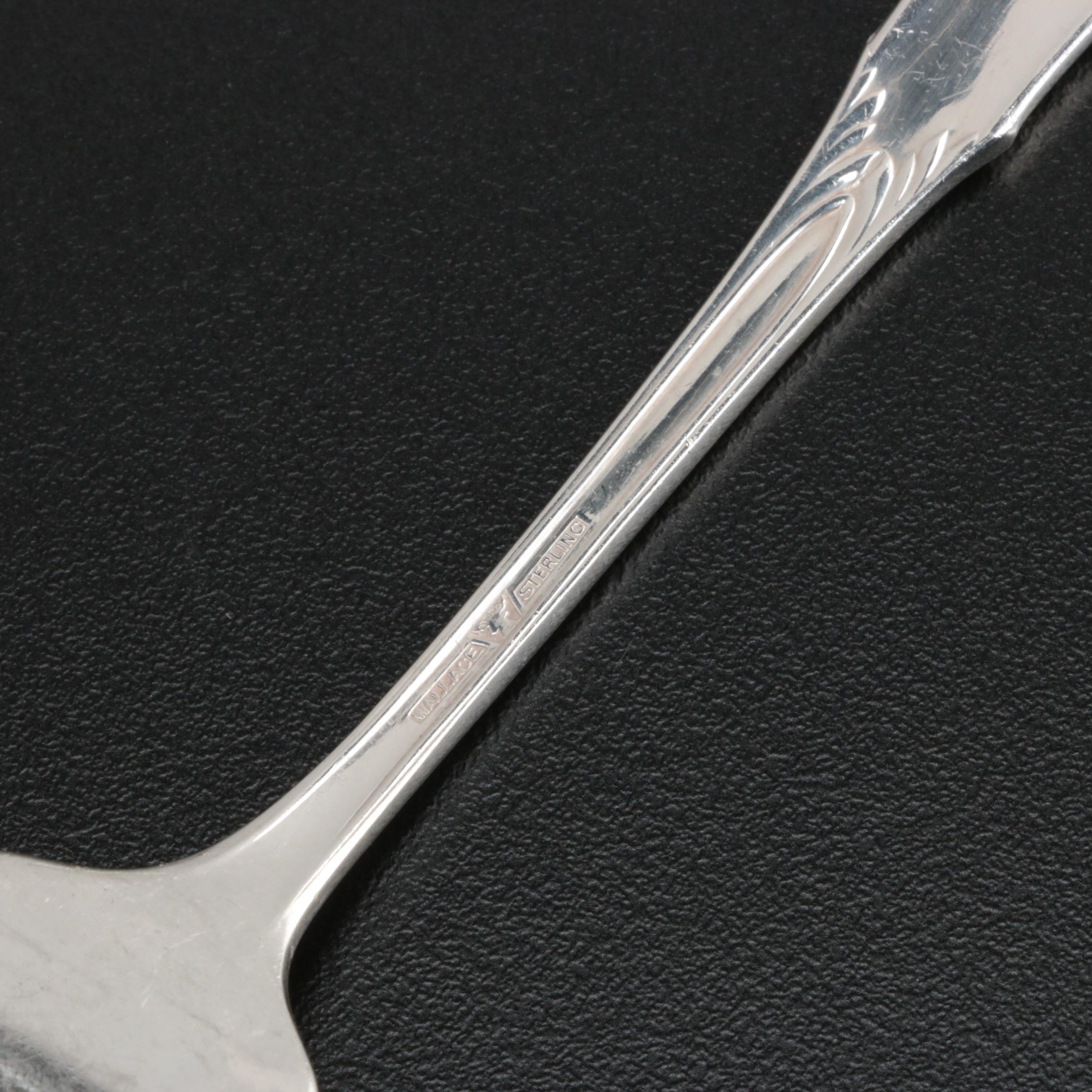 Wallace "Rose Point" Sterling Silver Flatware