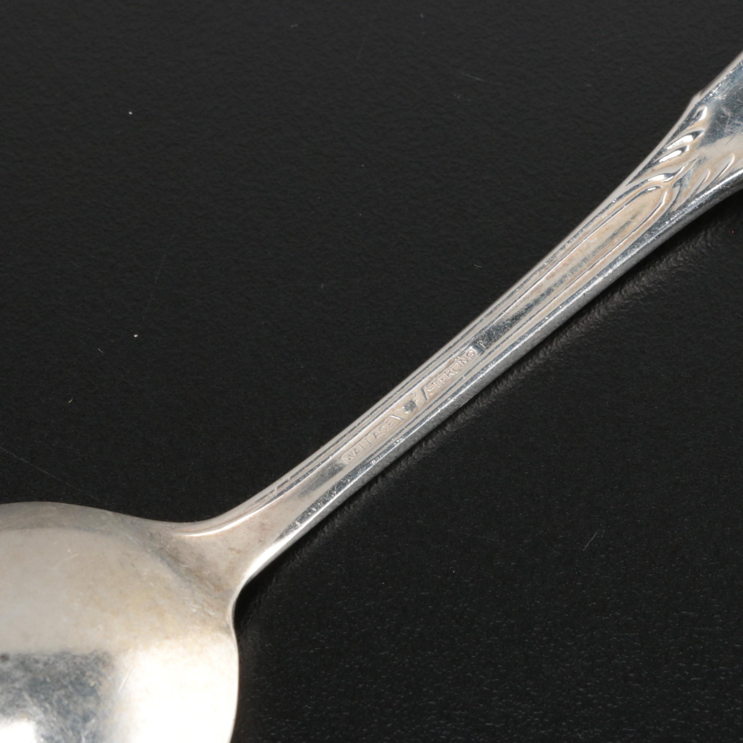 Wallace "Rose Point" Sterling Silver Flatware