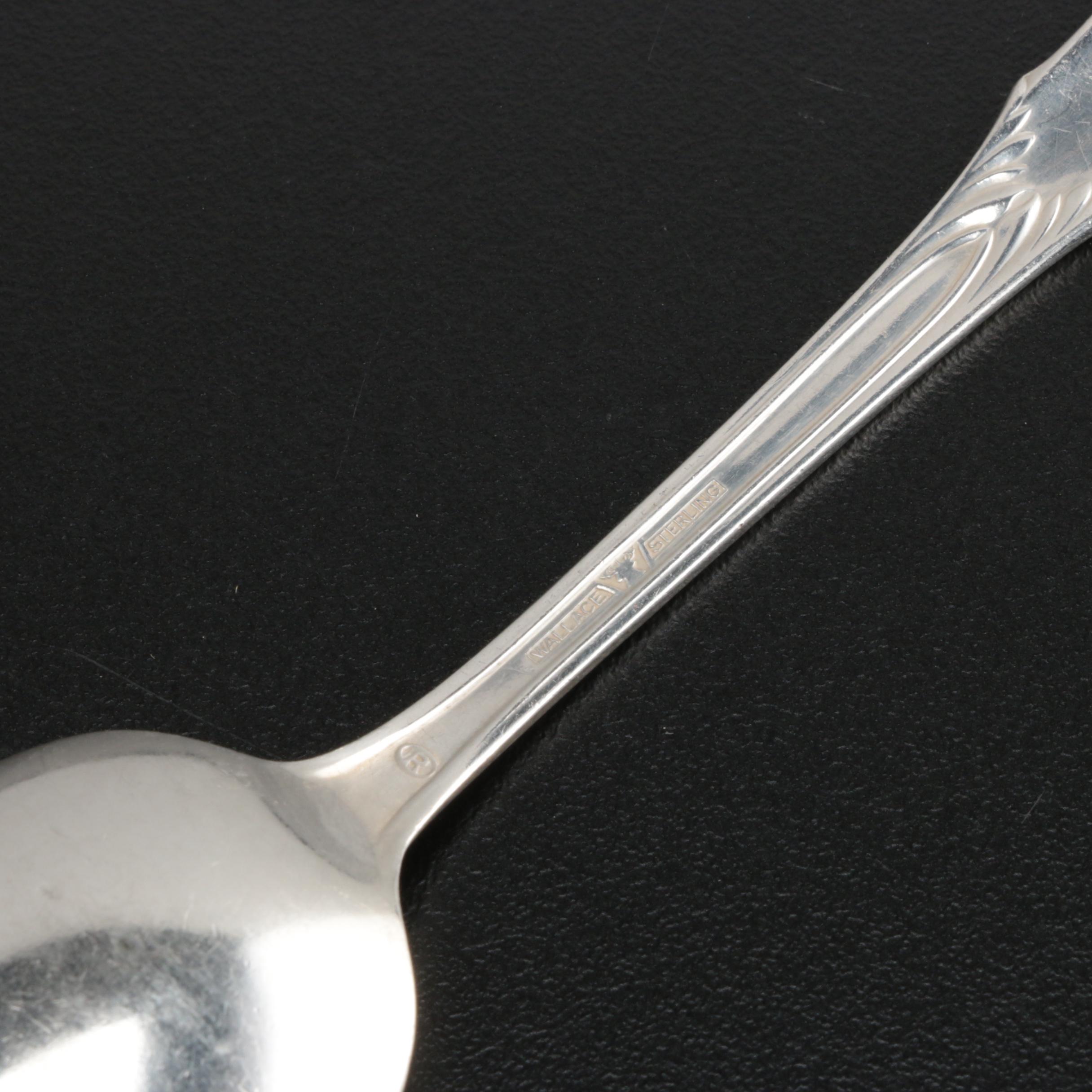 Wallace "Rose Point" Sterling Silver Flatware