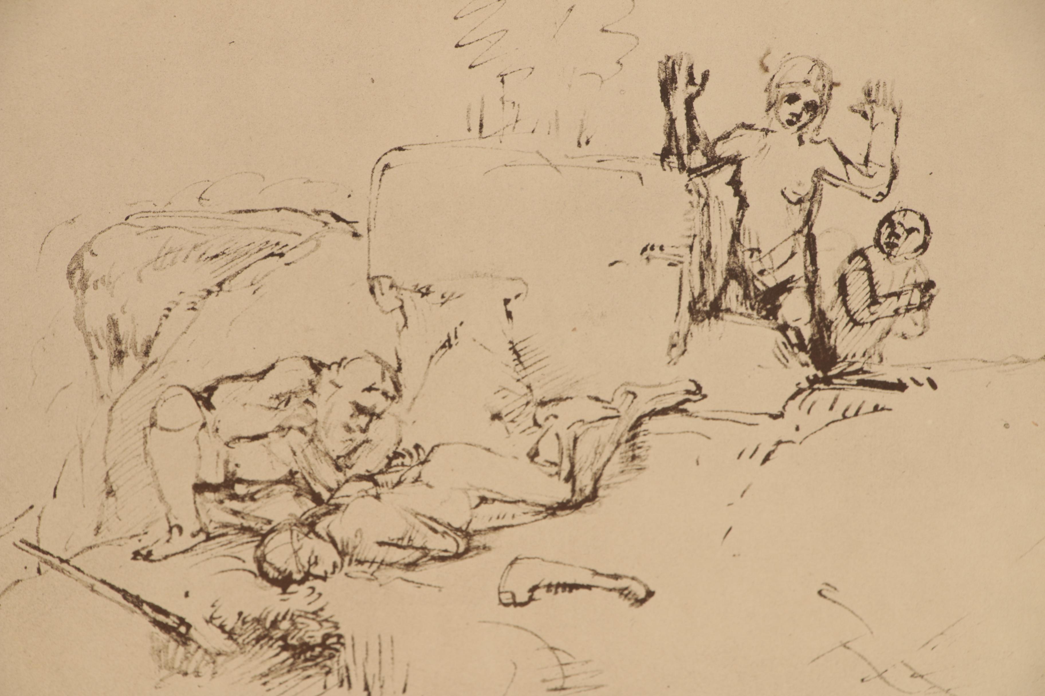 "Rembrandt Drawings for the Bible: Thirty-two Collotype Facsimiles", 1947