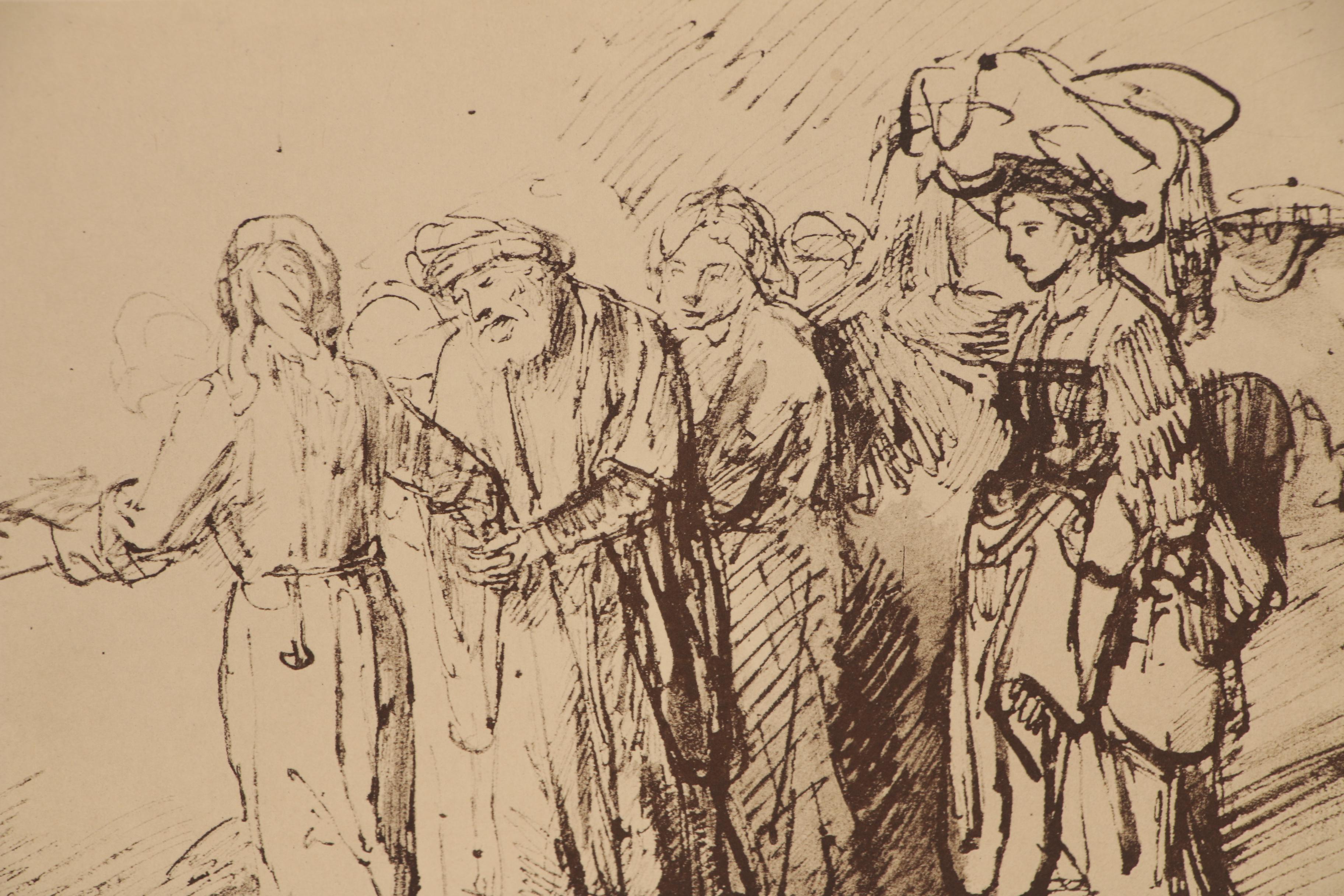 "Rembrandt Drawings for the Bible: Thirty-two Collotype Facsimiles", 1947