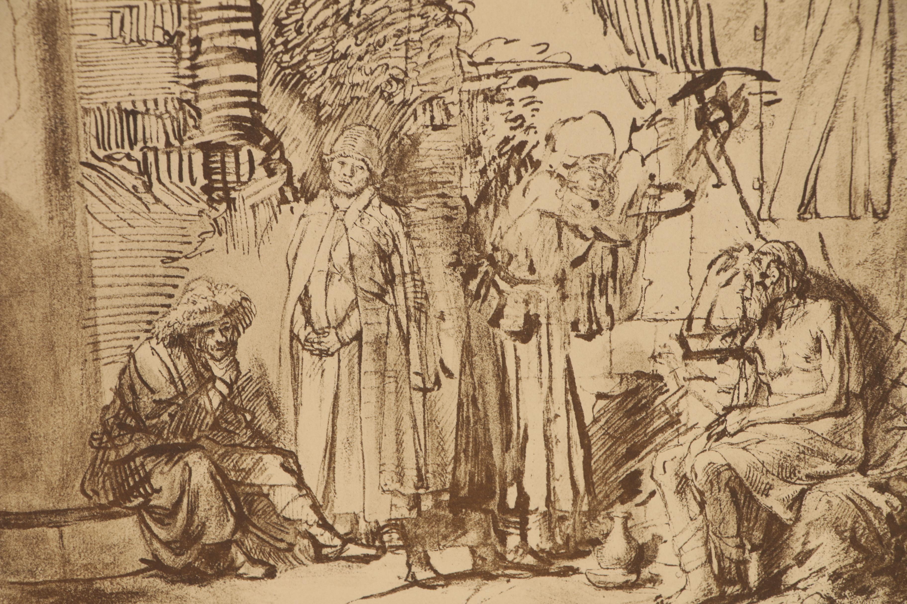 "Rembrandt Drawings for the Bible: Thirty-two Collotype Facsimiles", 1947