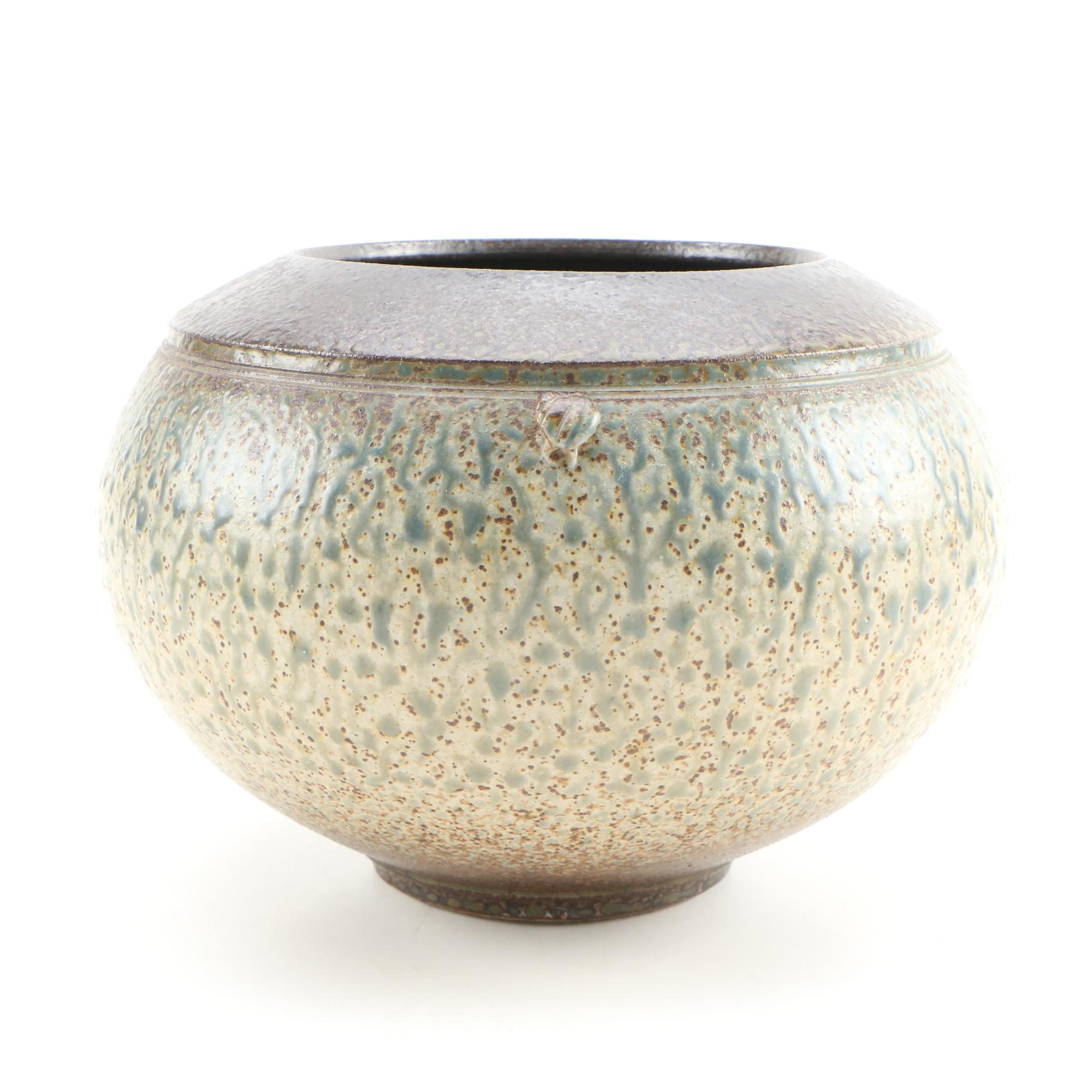 Art Pottery Matt Glazed Vase, Late 20th Century