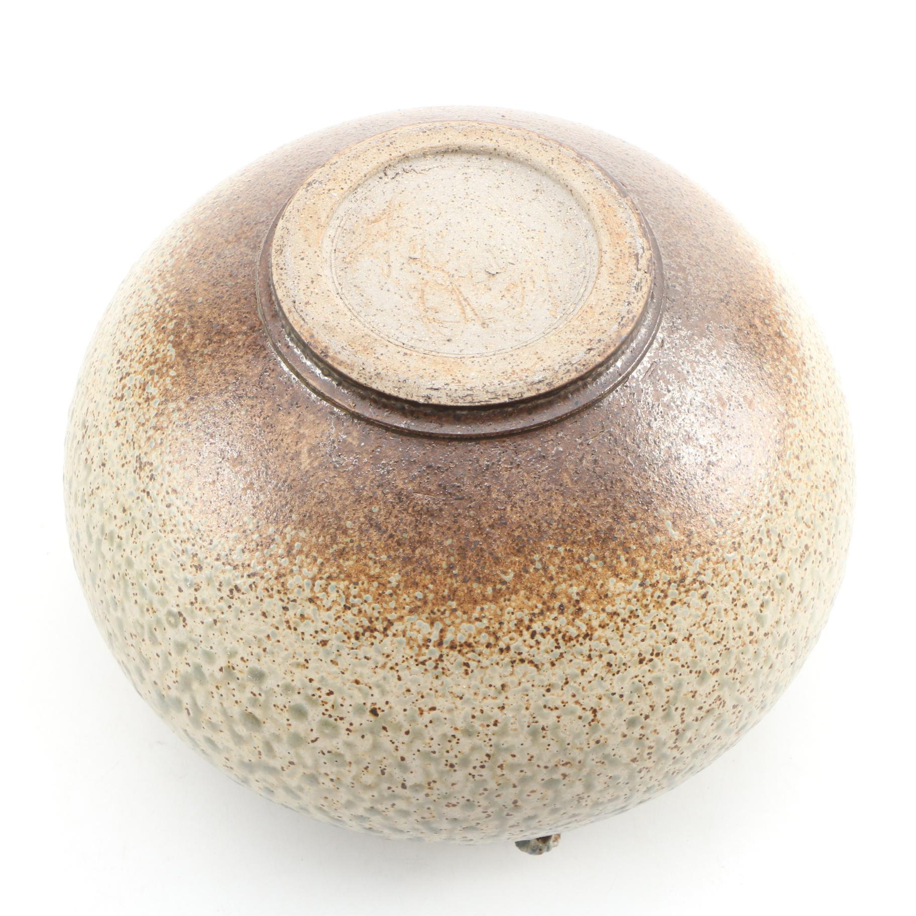 Art Pottery Matt Glazed Vase, Late 20th Century