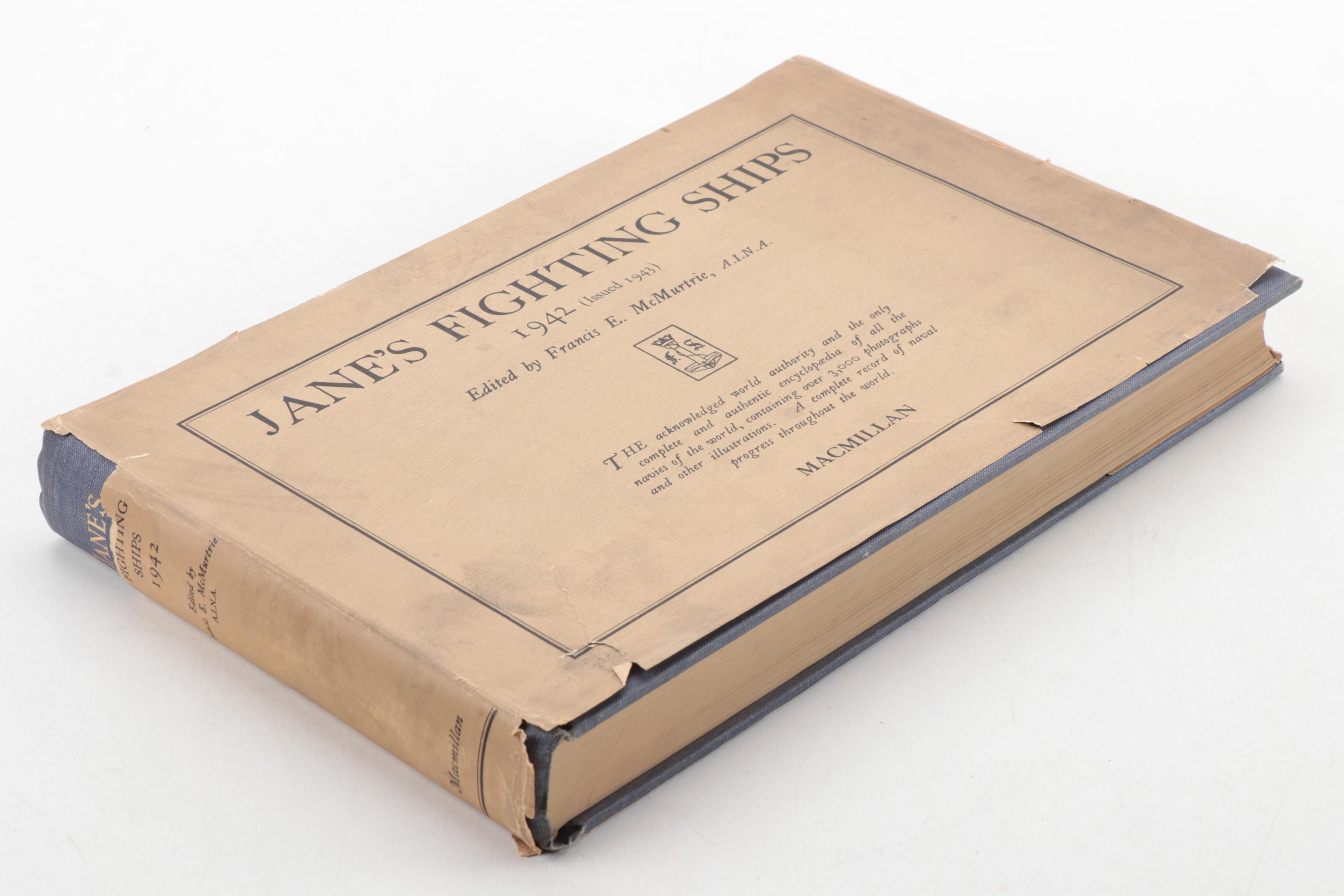 "Jane's Fighting Ships" 1942 Edition Edited by Francis E. McMurtrie, 1943