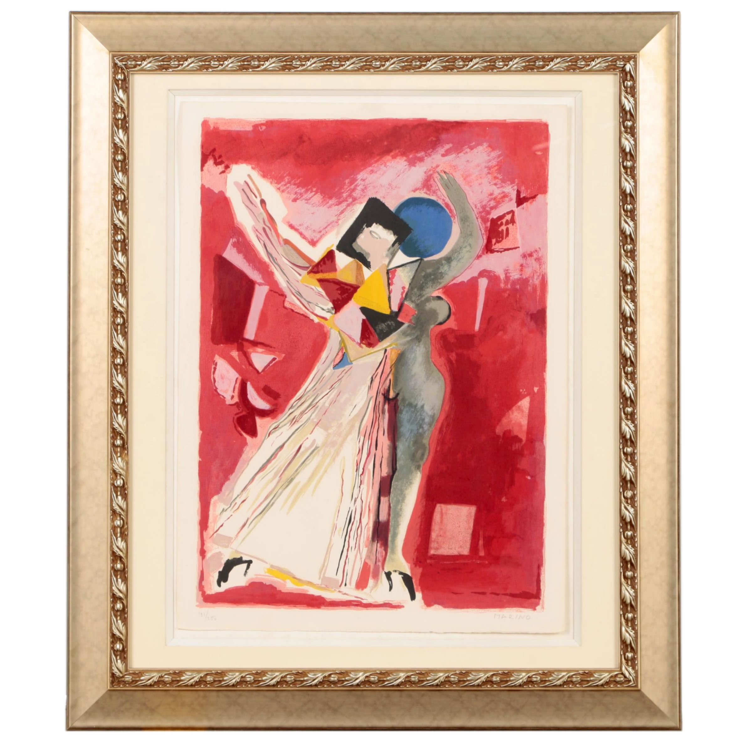 Marino Marini Lithograph "La Traviata" for Metropolitan Opera, 1978