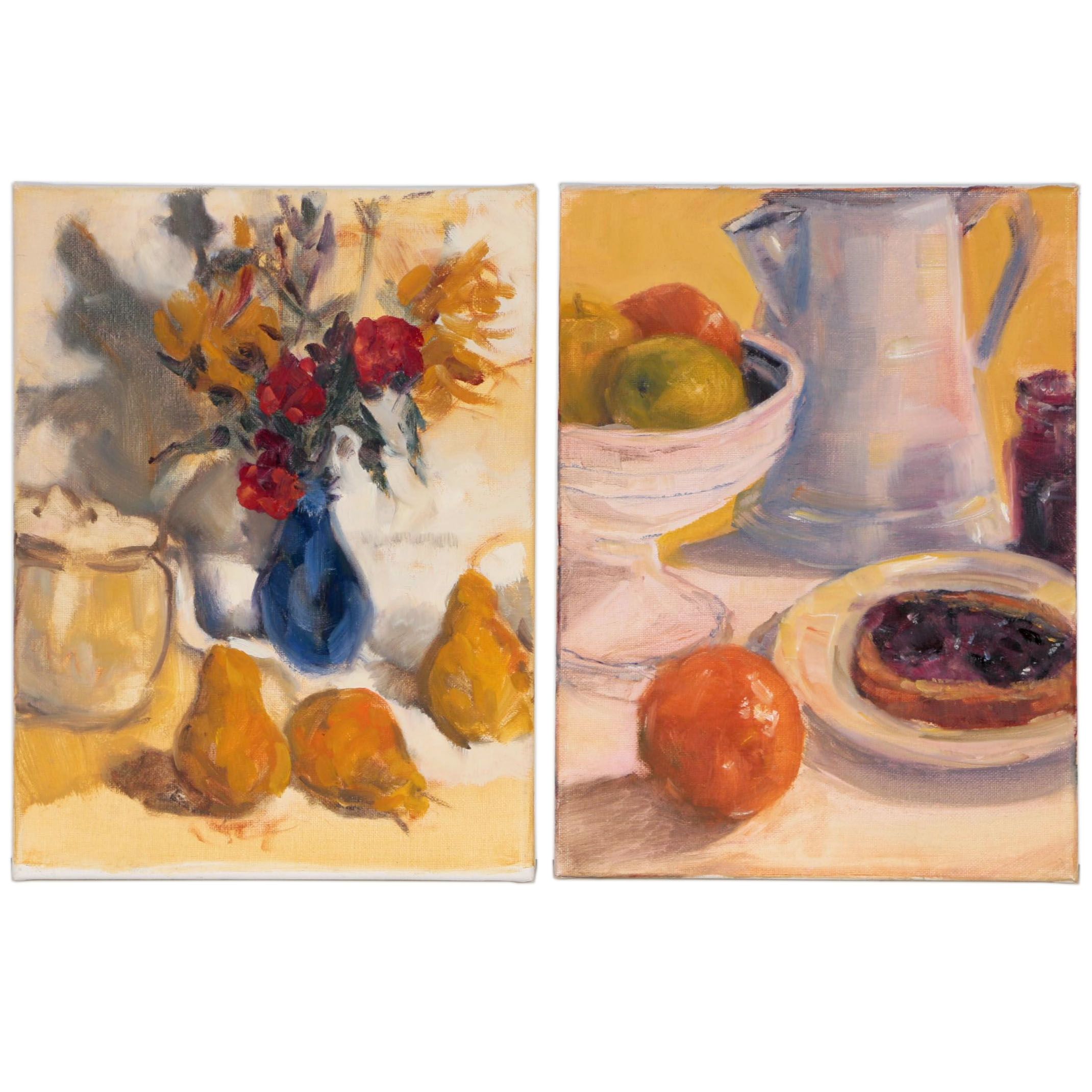 Jane Strasser Washburn Still Life Oil Paintings