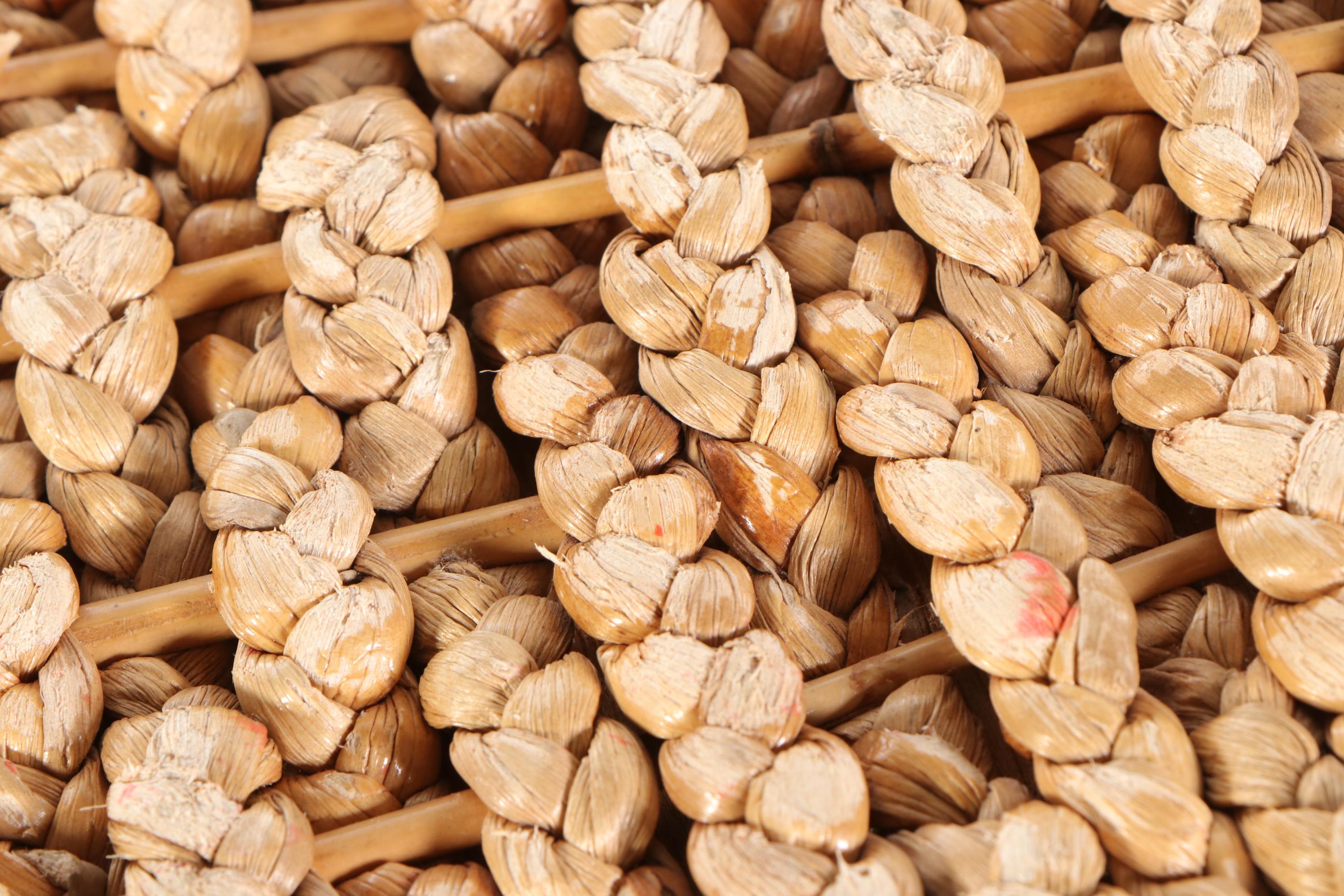 Z Gallerie Woven Seagrass Coffee Table