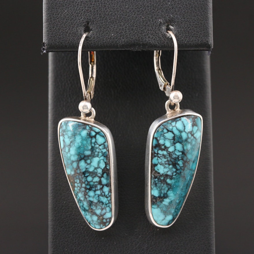 Sterling Silver Turquoise Earrings