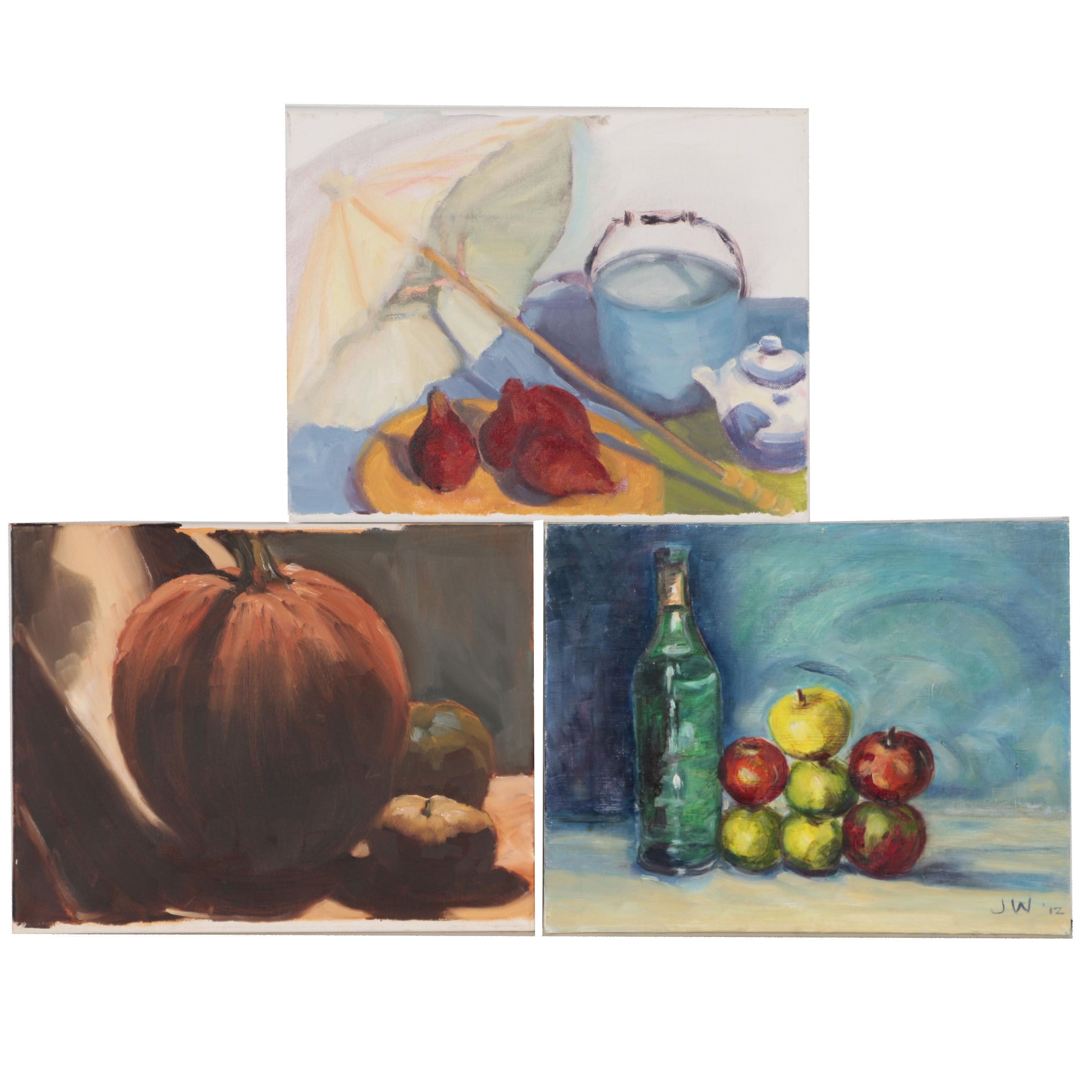 Jane Strasser Washburn Still Life Oil Paintings