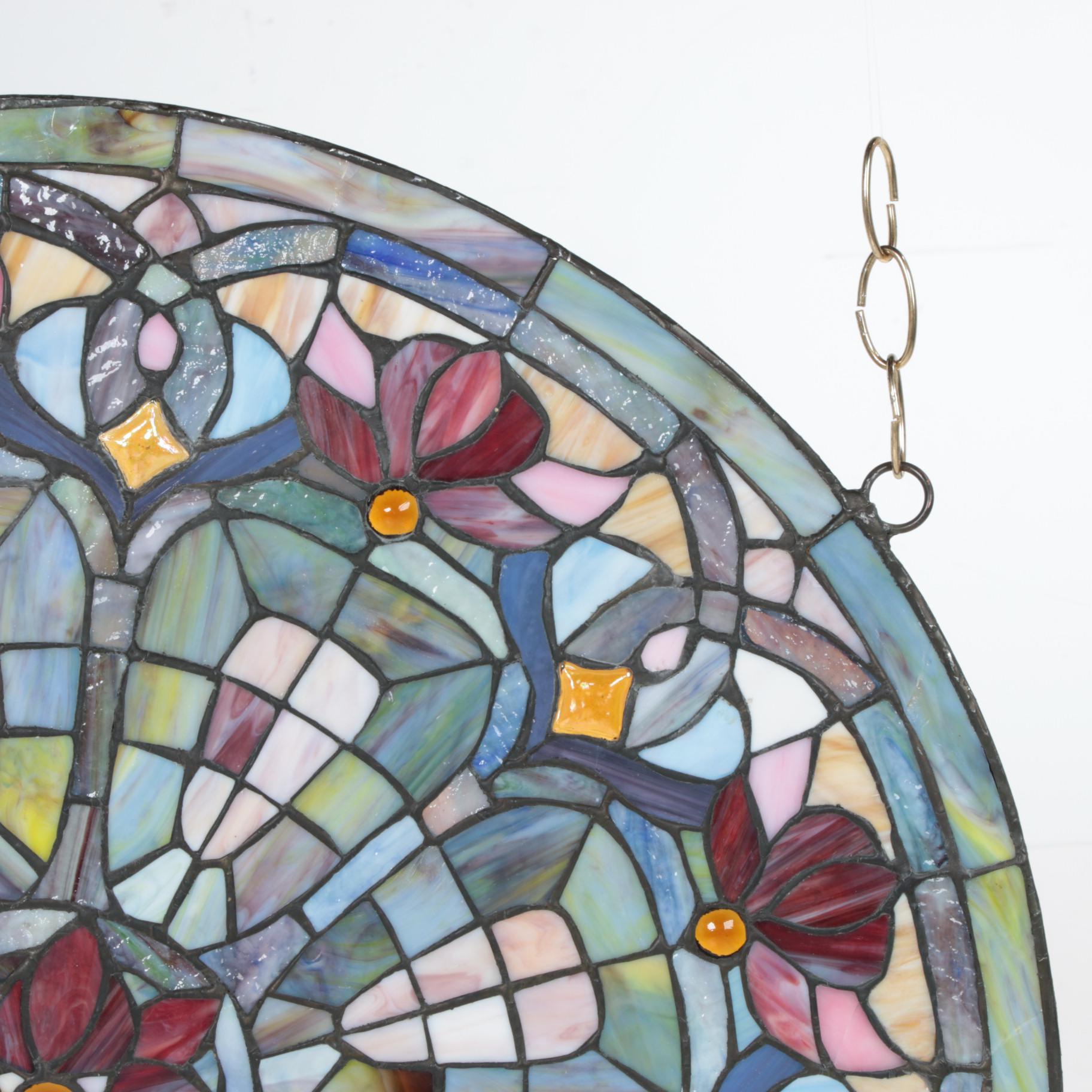 Leaded Stained Glass Window Hanging