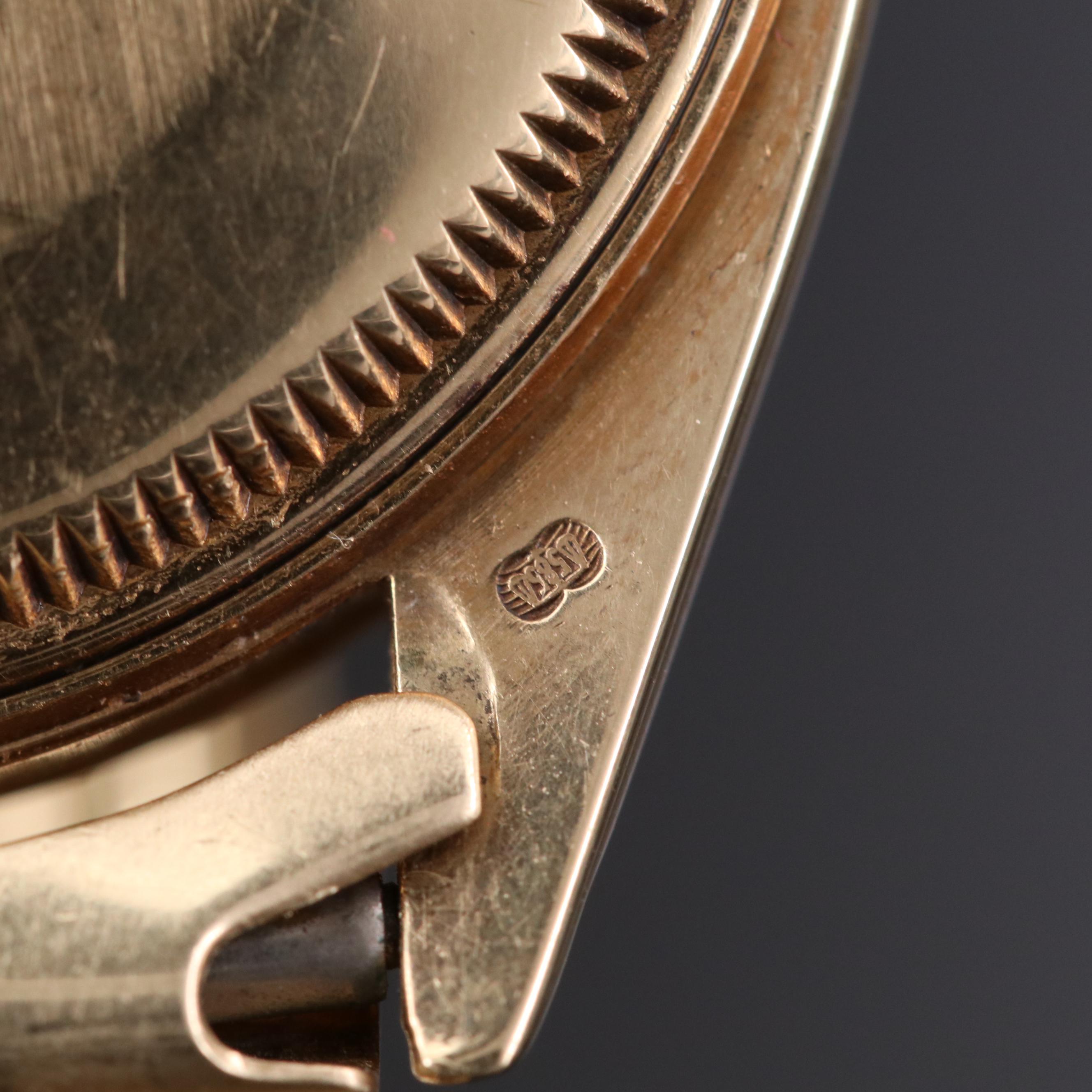 Rolex Date 14K Gold Automatic Watch, 1978