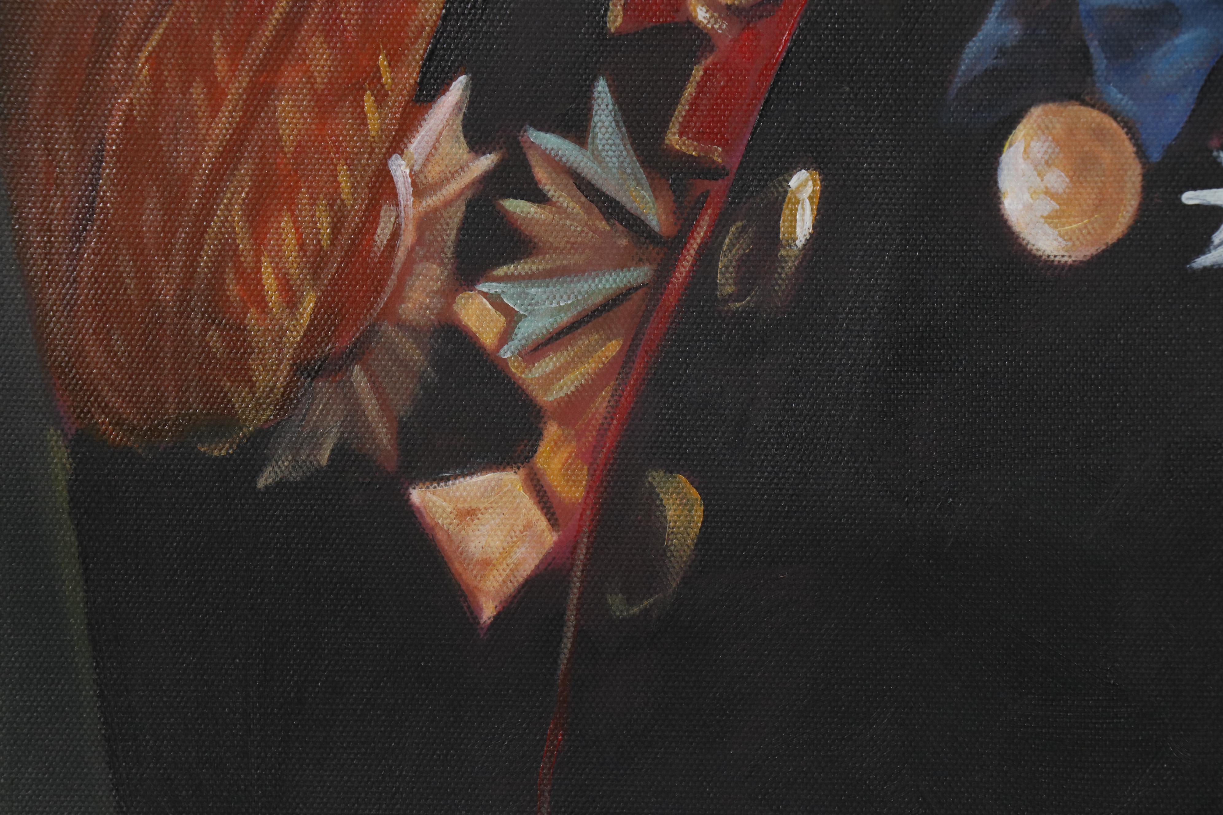 Oil Painting after Steve Payne in the Manner of George Dawe "Donald Trump"