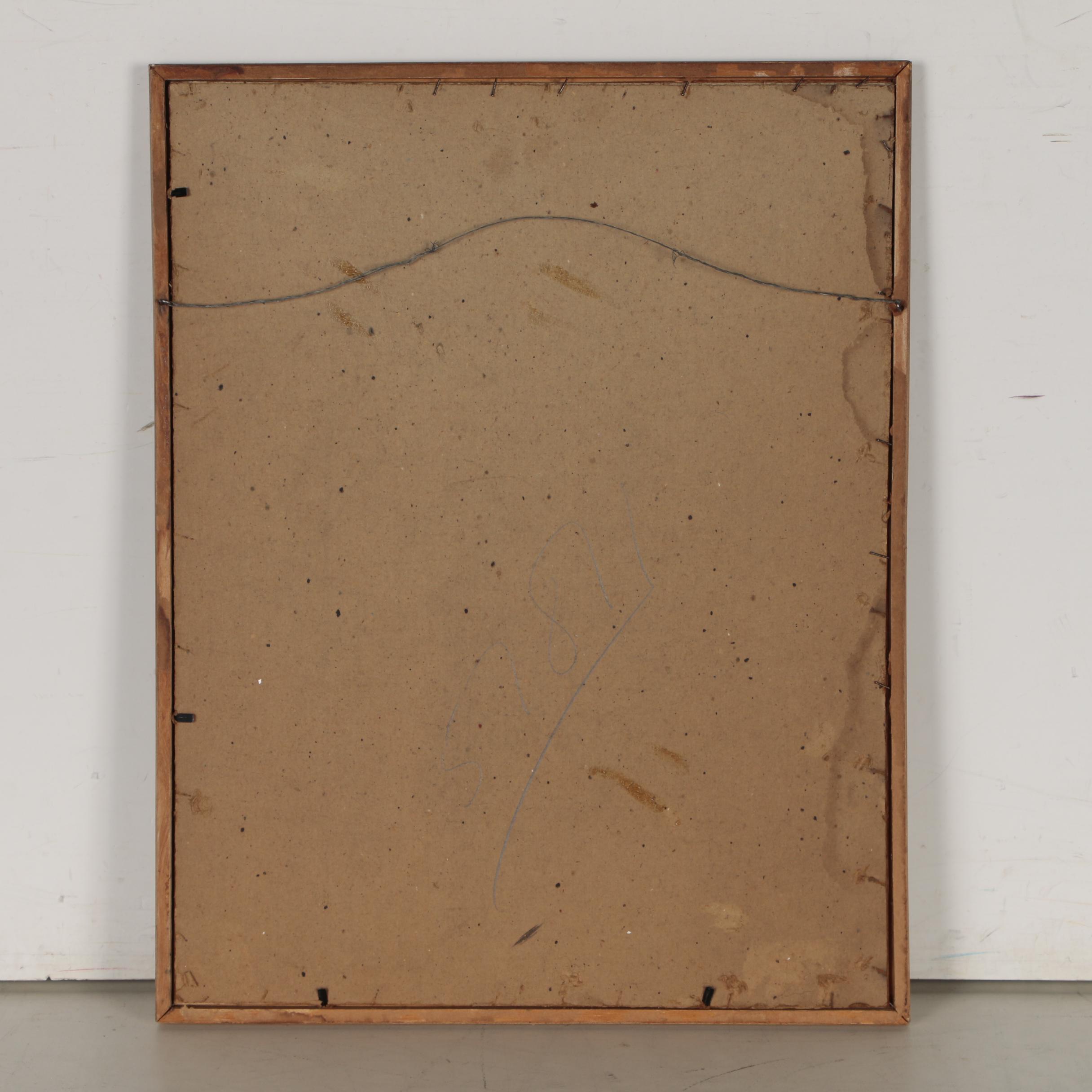 Paul Ashbrook Lithograph of Mother and Child