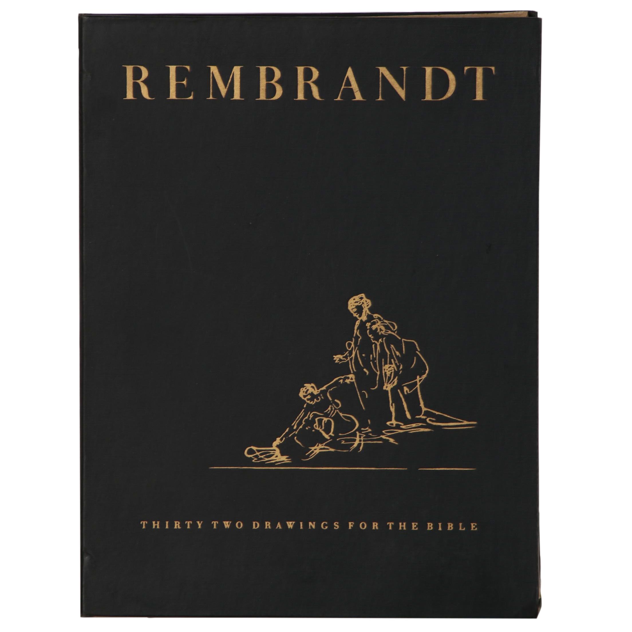 "Rembrandt Drawings for the Bible: Thirty-two Collotype Facsimiles", 1947