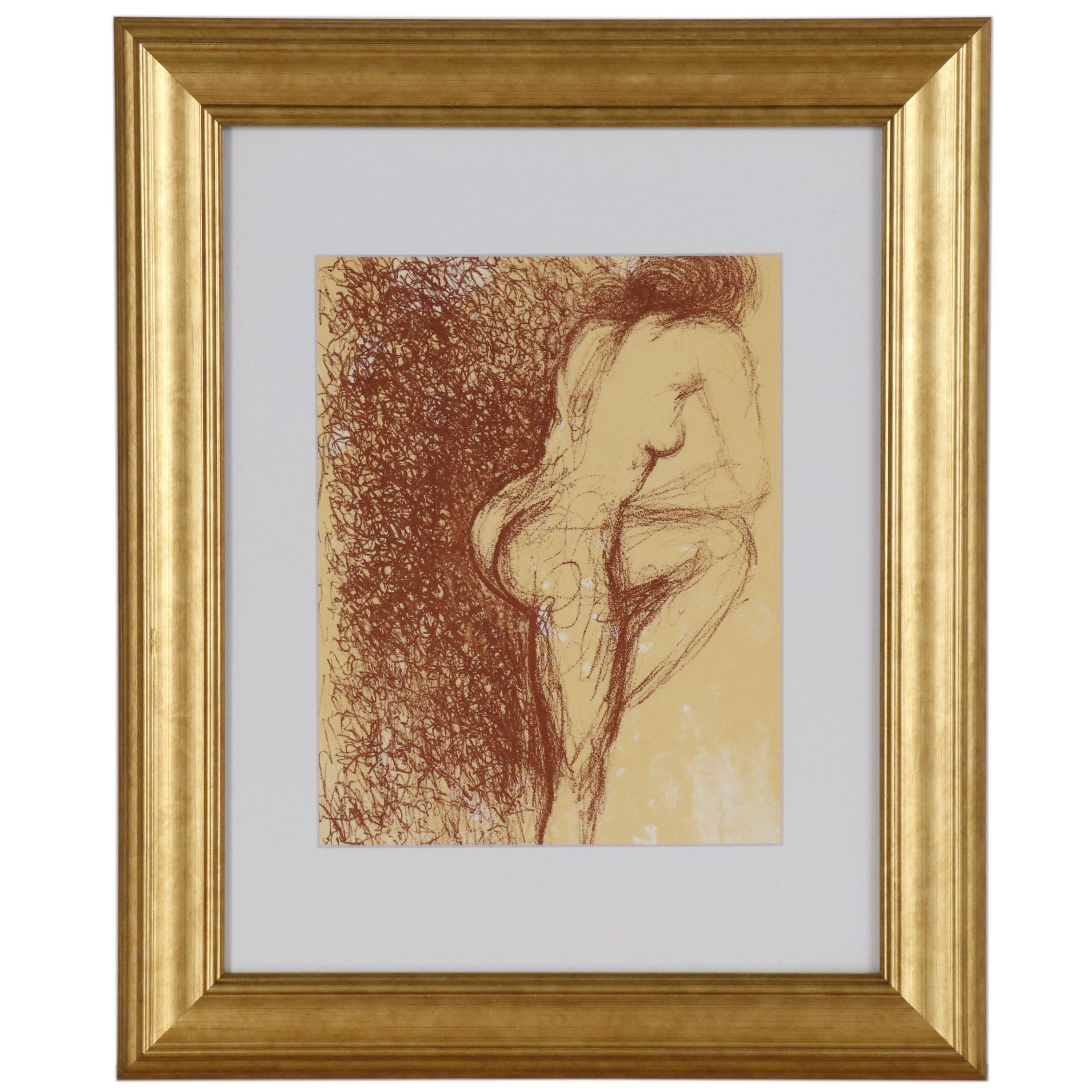 Salvador Dalí Lithograph for "Hommage à Meissonier", 1967