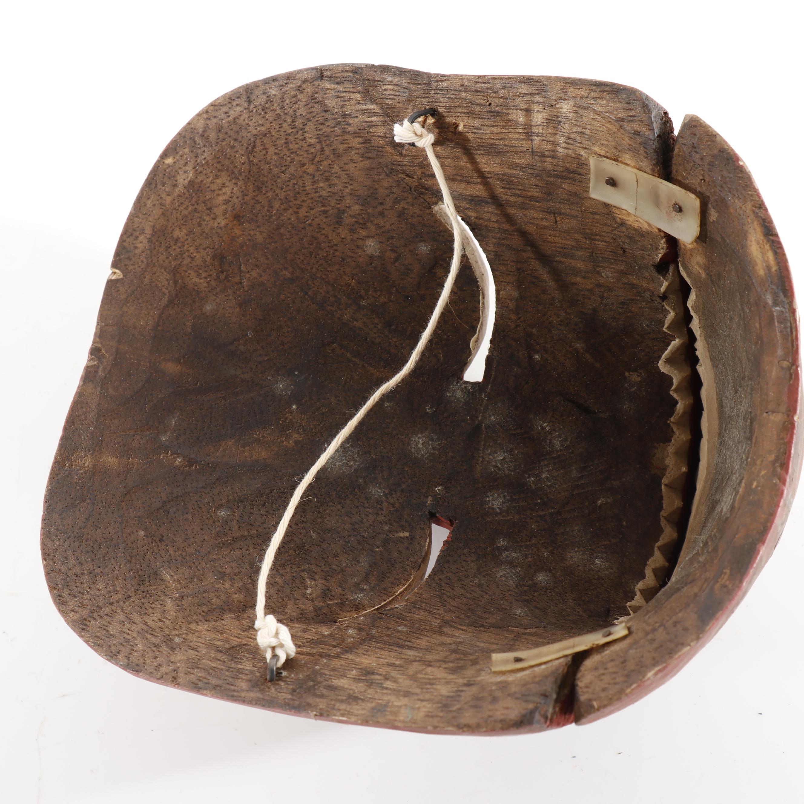 Balinese Wood Frog Mask