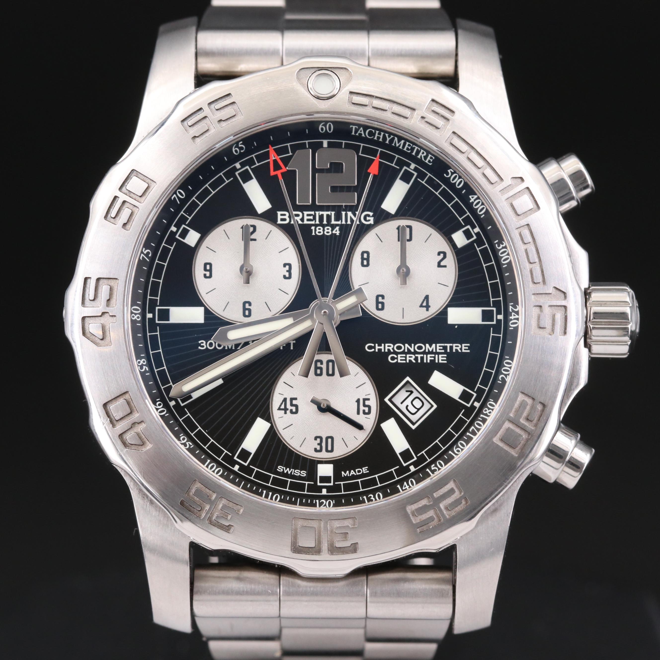 Breitling Colt Chronograph II Stainless Steel Watch