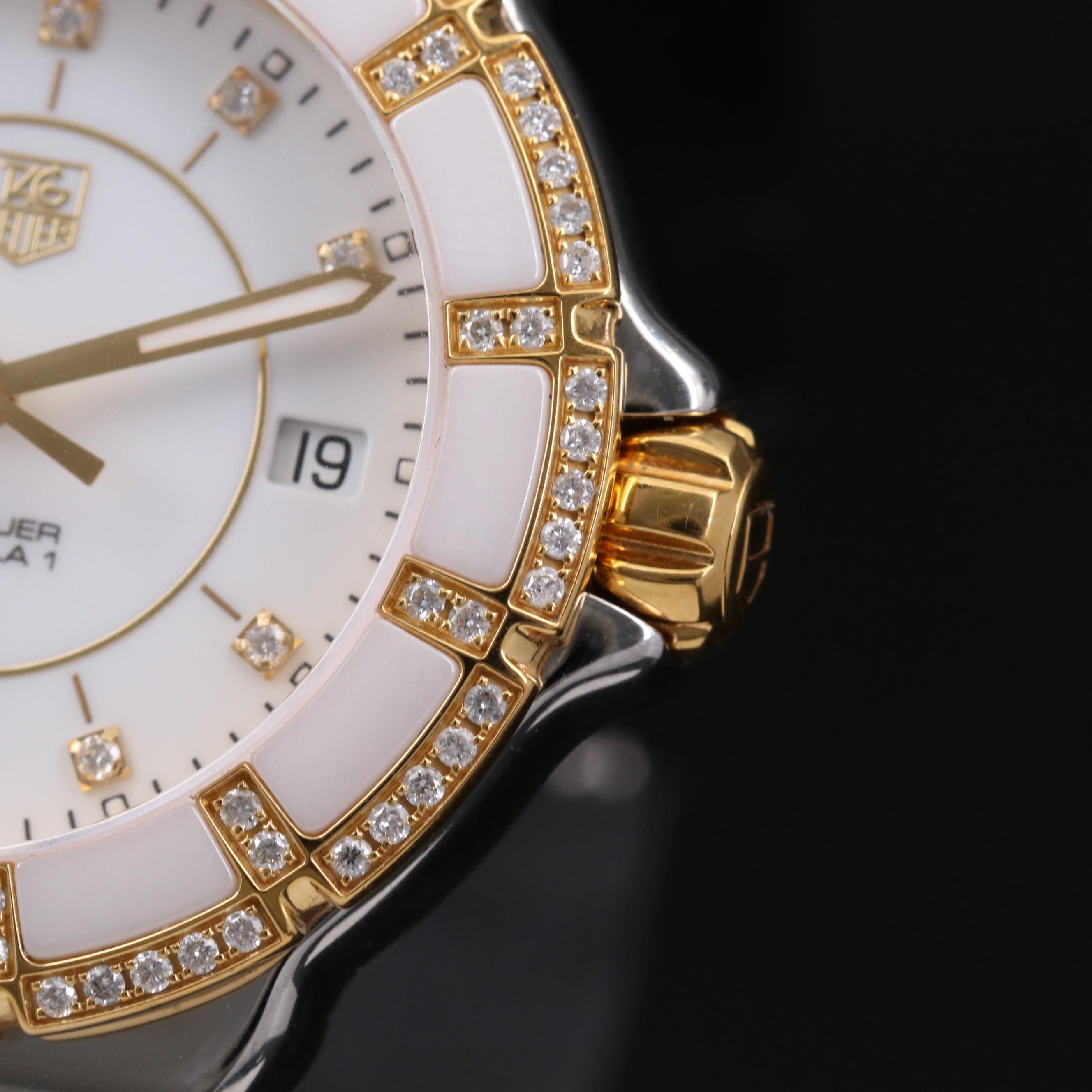 TAG Heuer Formula 1 Diamond Two-Tone Stainless Steel and Ceramic Watch