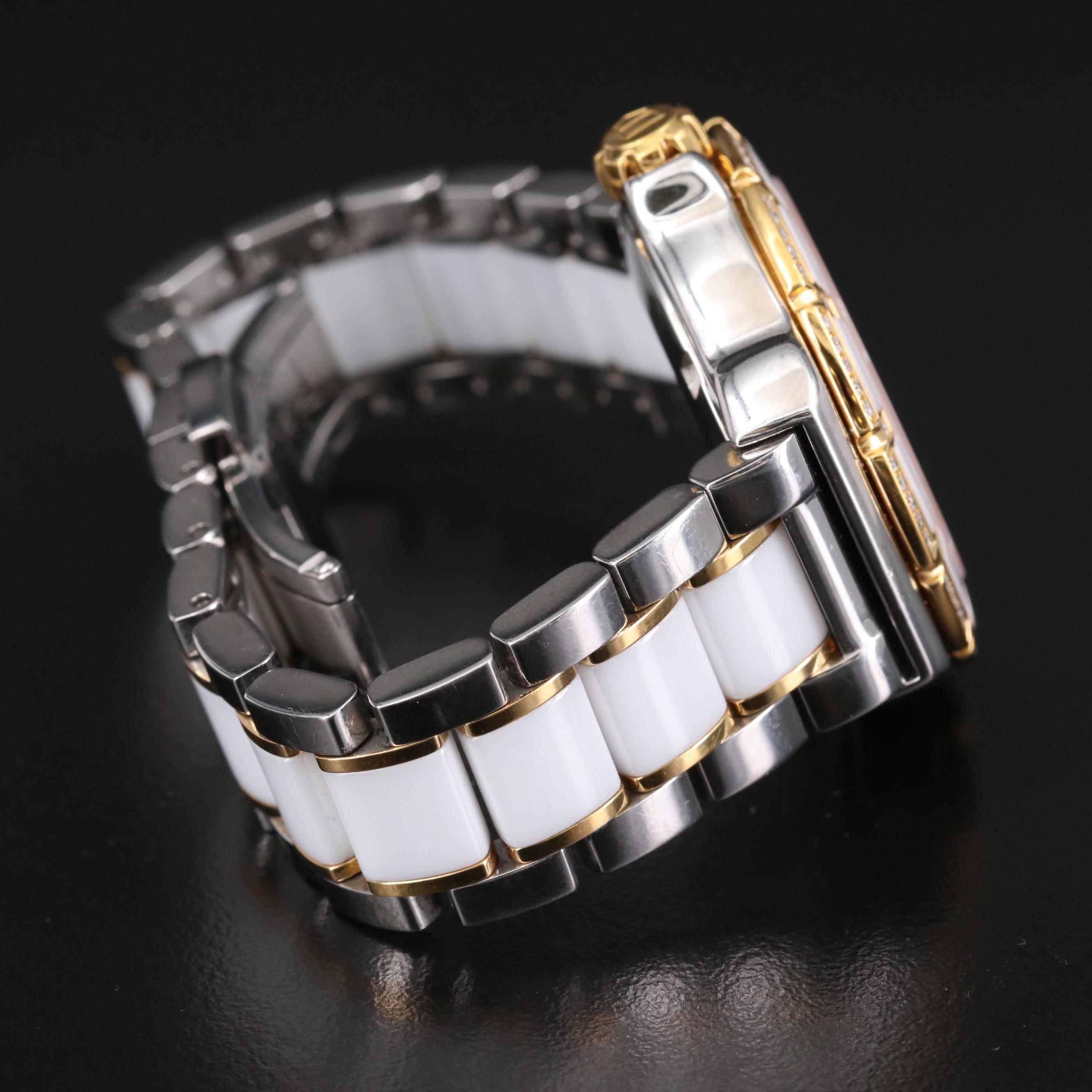 TAG Heuer Formula 1 Diamond Two-Tone Stainless Steel and Ceramic Watch