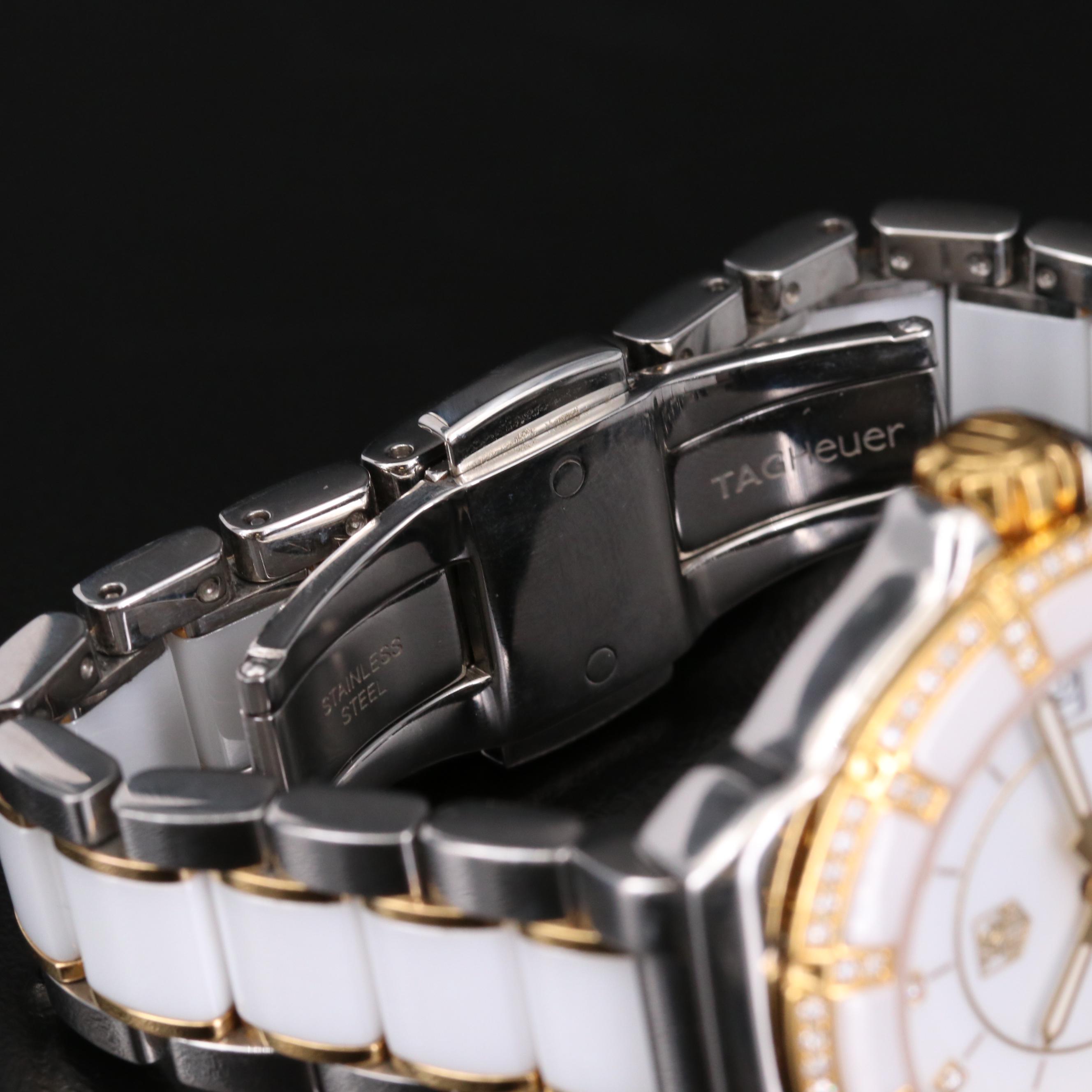 TAG Heuer Formula 1 Diamond Two-Tone Stainless Steel and Ceramic Watch