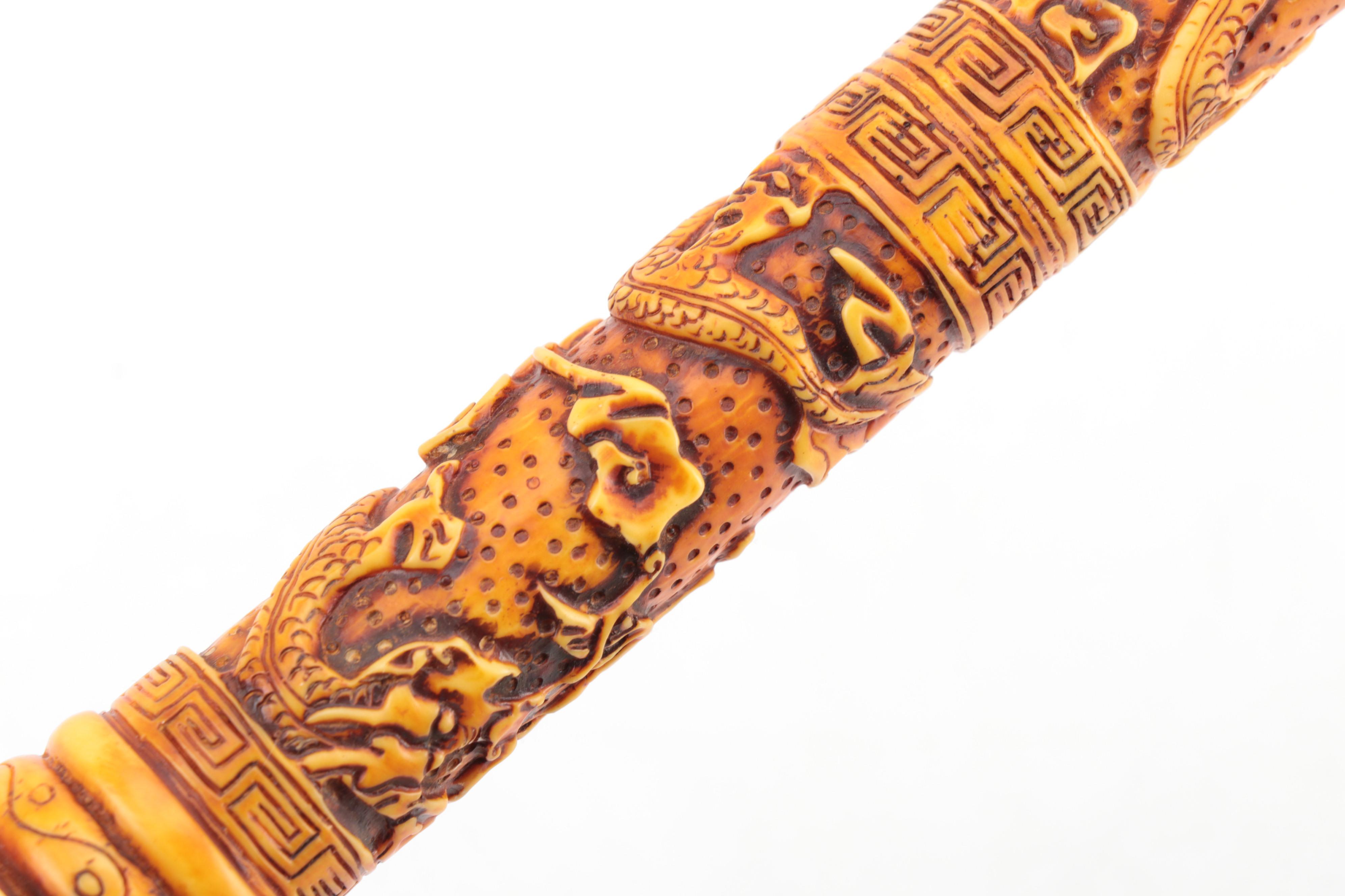 Chinese Resin Opium Pipe