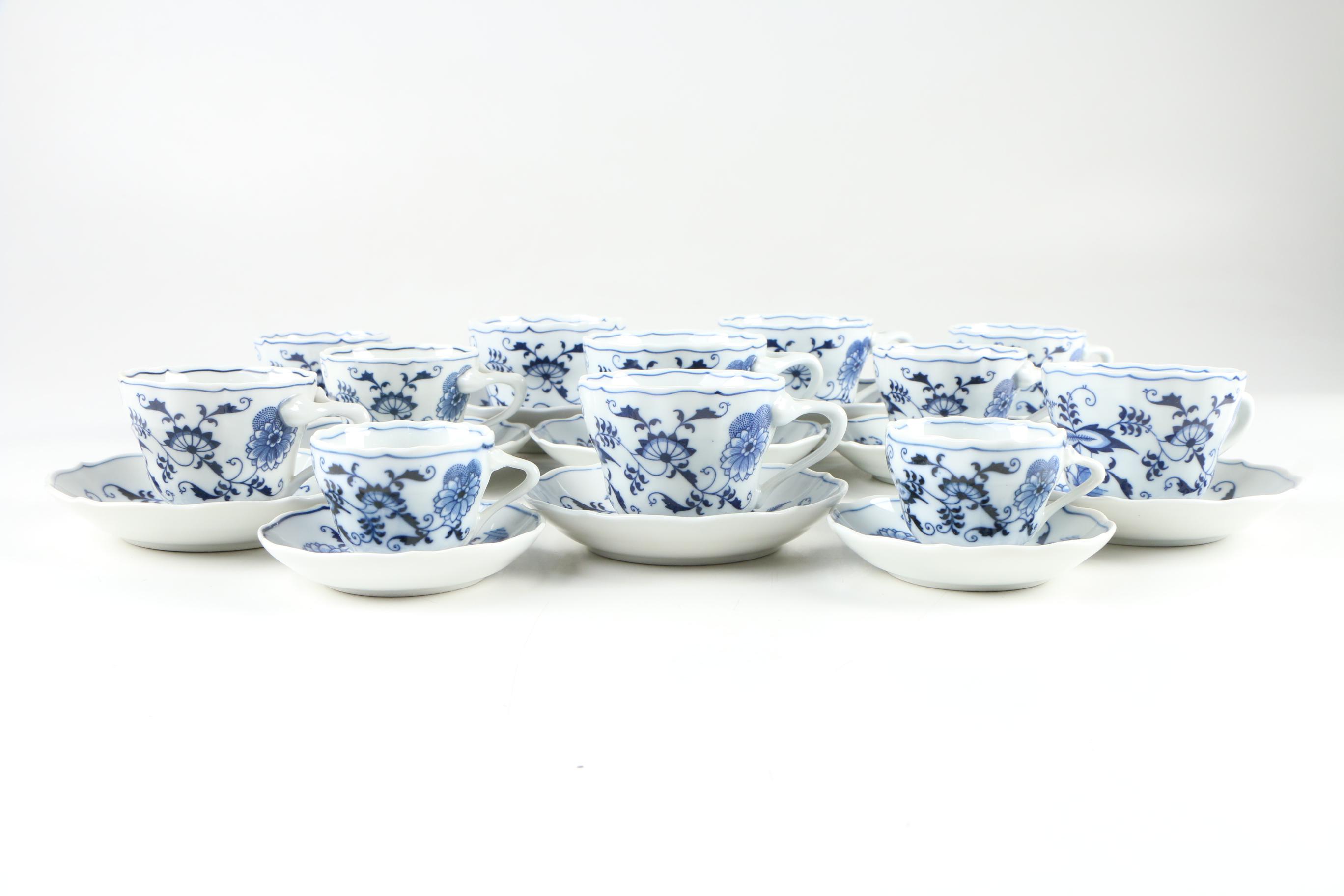 Blue Danube Porcelain Dinnerware Set