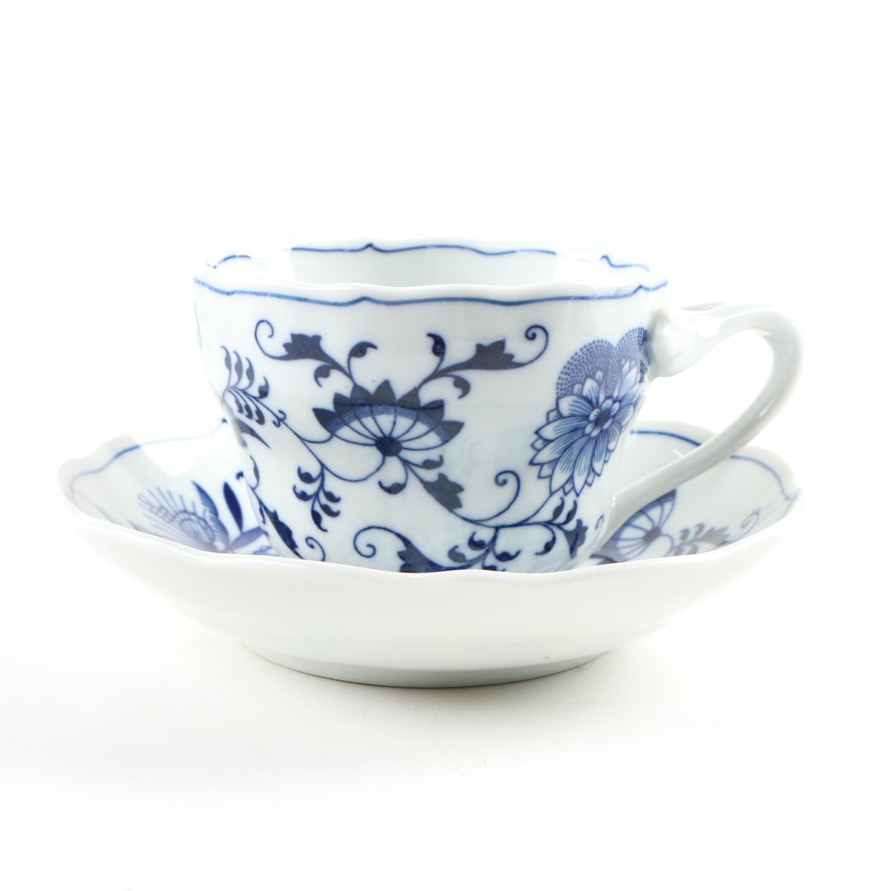 Blue Danube Porcelain Dinnerware Set