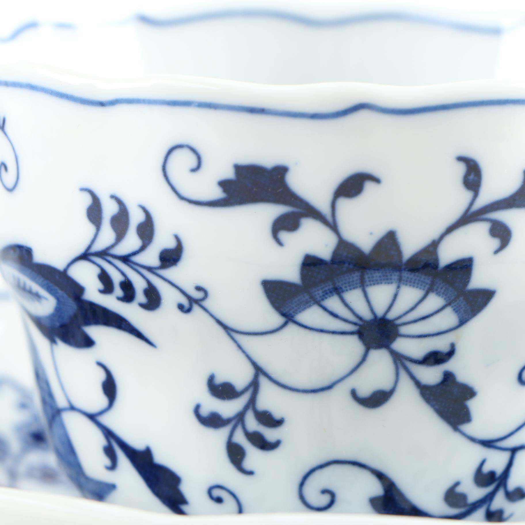 Blue Danube Porcelain Dinnerware Set