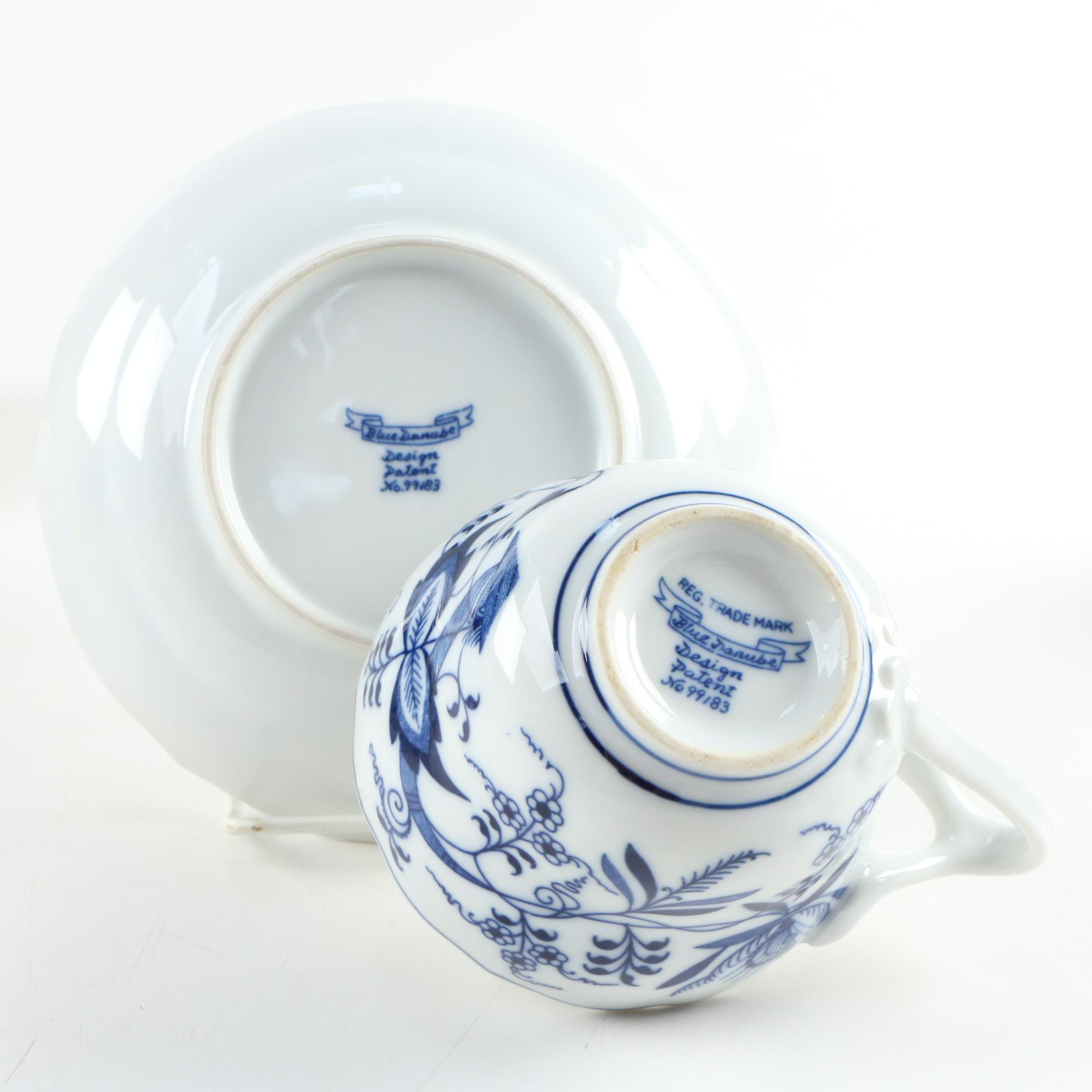 Blue Danube Porcelain Dinnerware Set
