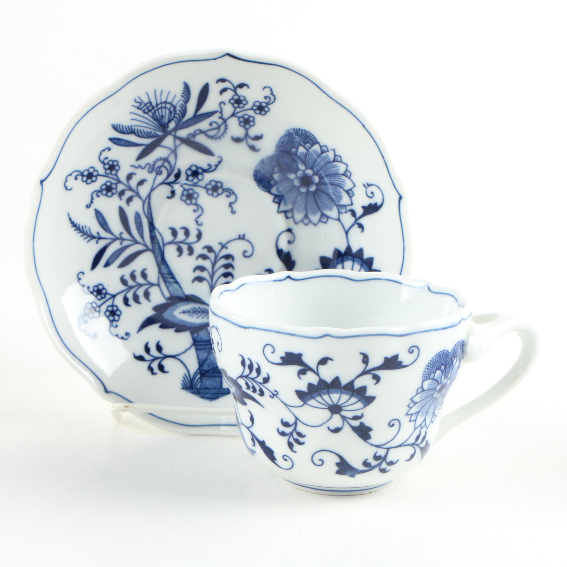Blue Danube Porcelain Dinnerware Set