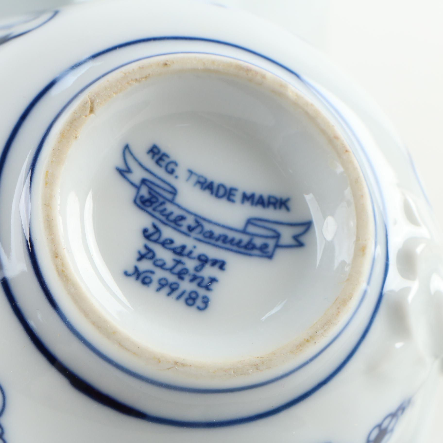 Blue Danube Porcelain Dinnerware Set