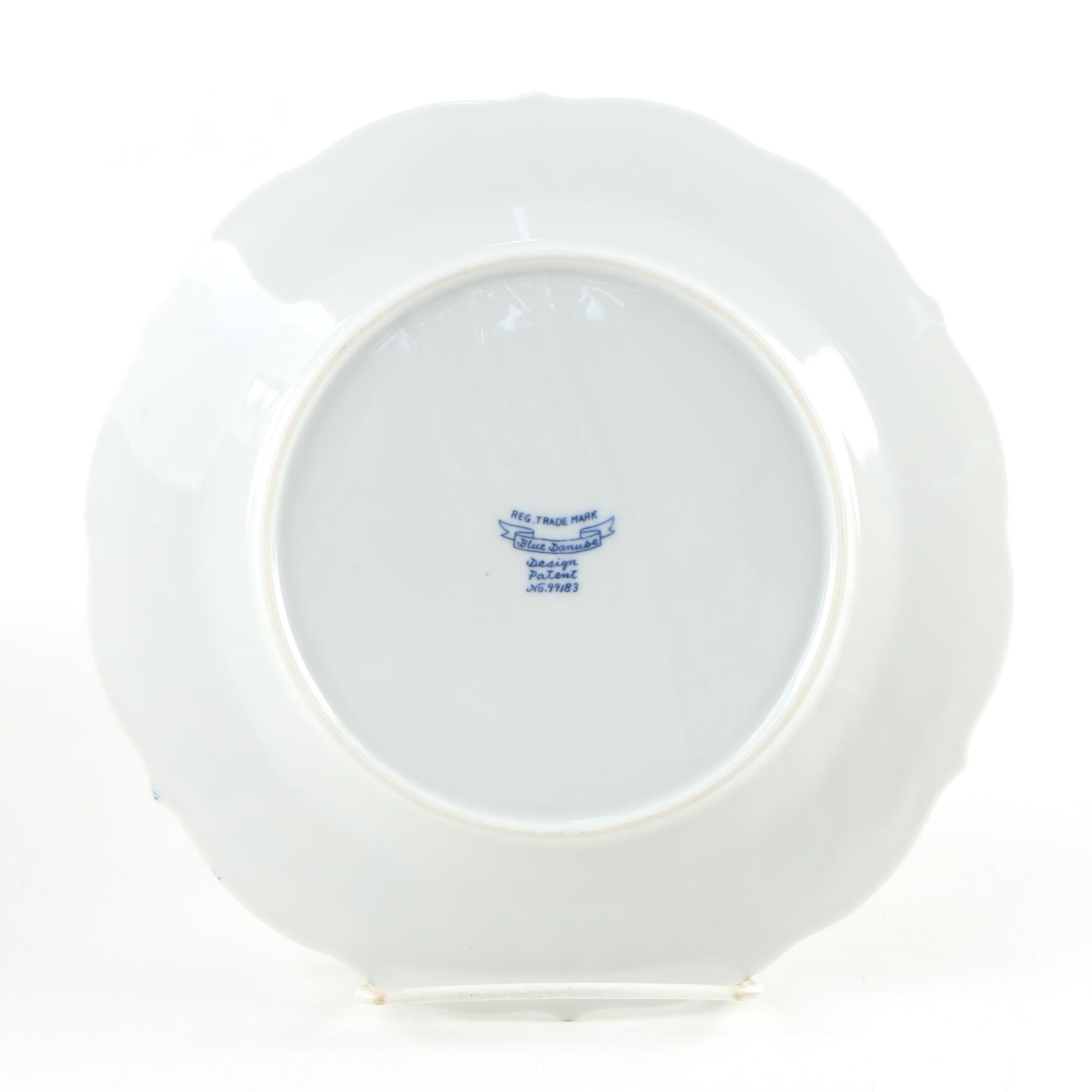 Blue Danube Porcelain Dinnerware Set