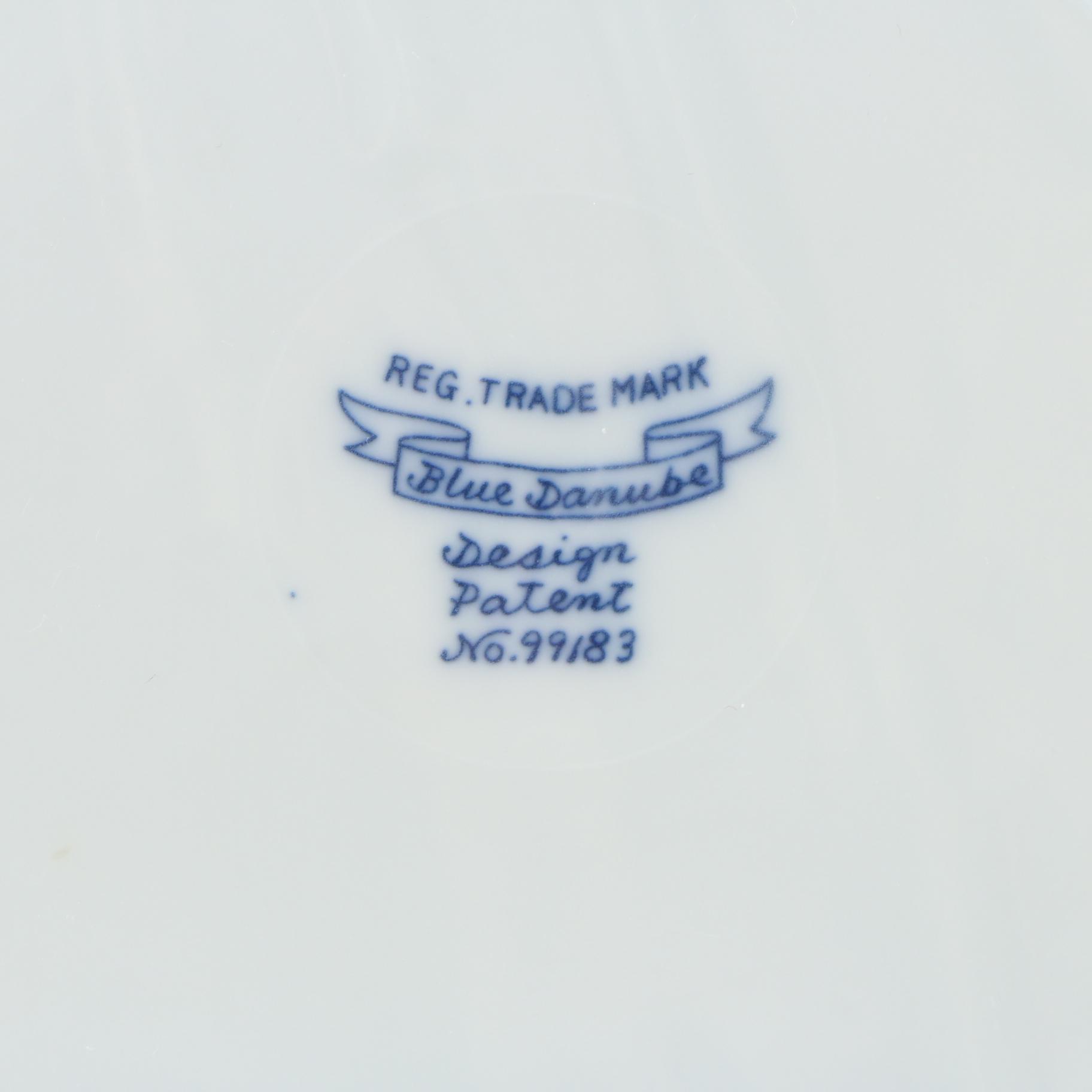 Blue Danube Porcelain Dinnerware Set